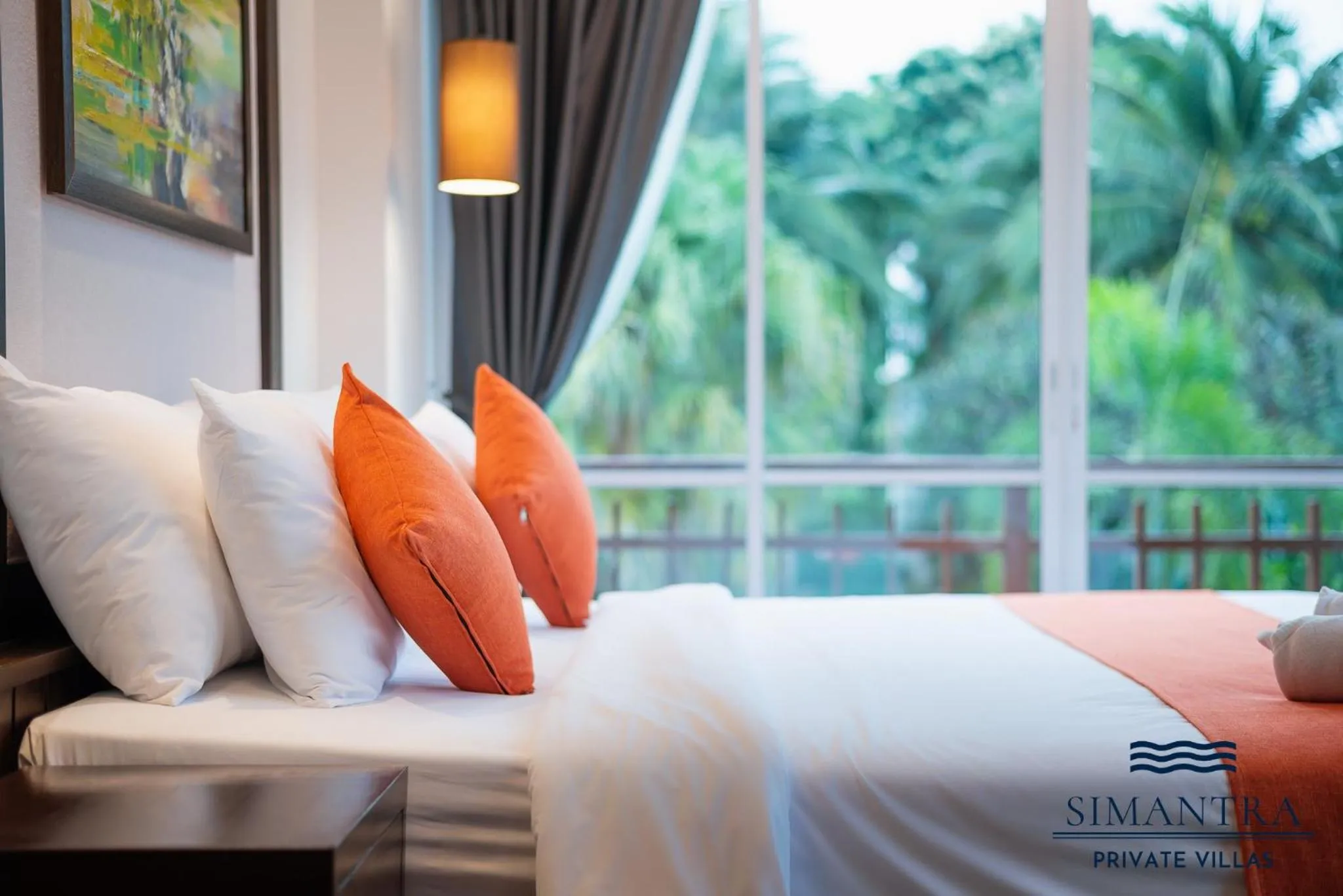 Bedroom, Bed in Simantra Private Villas