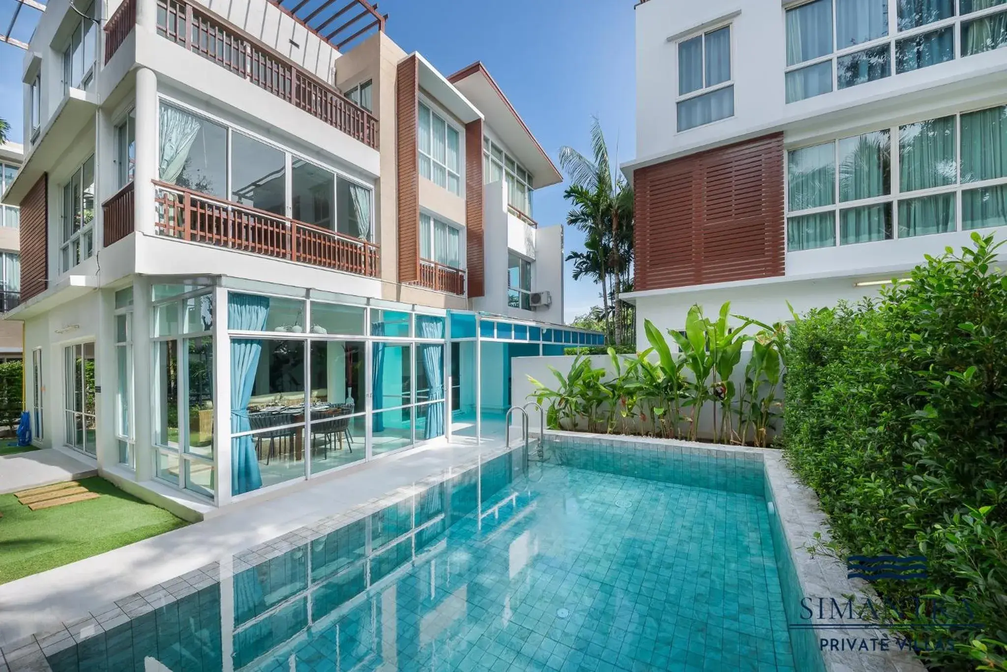 Three-Bedroom Pool Villa in Simantra Private Villas Three-Bedroom Pool Villa in Simantra Private Villas