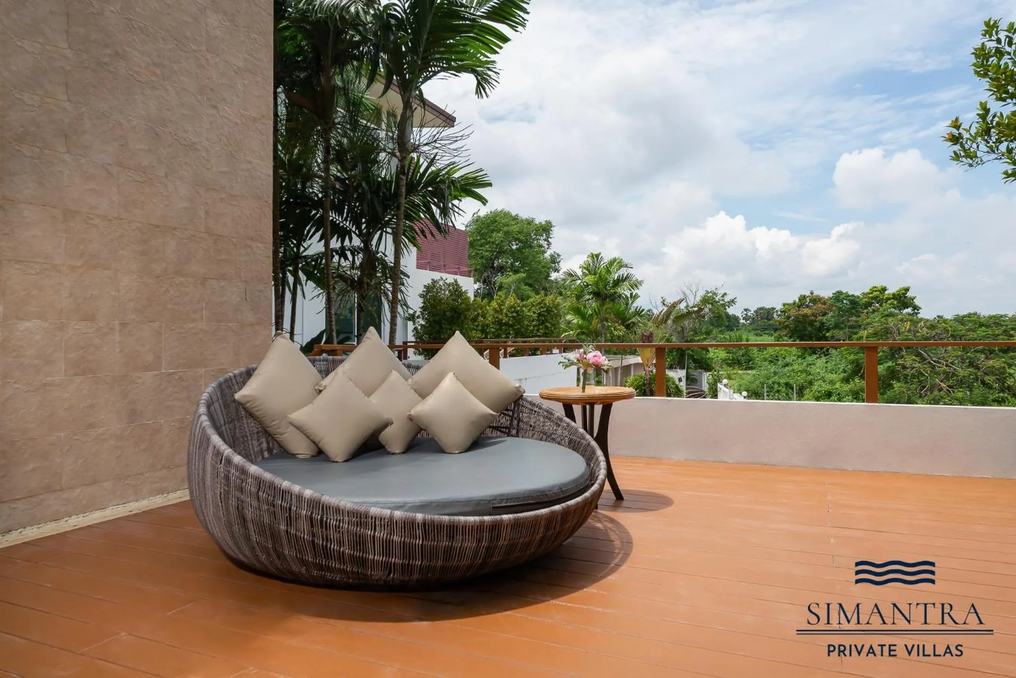 Patio in Simantra Private Villas