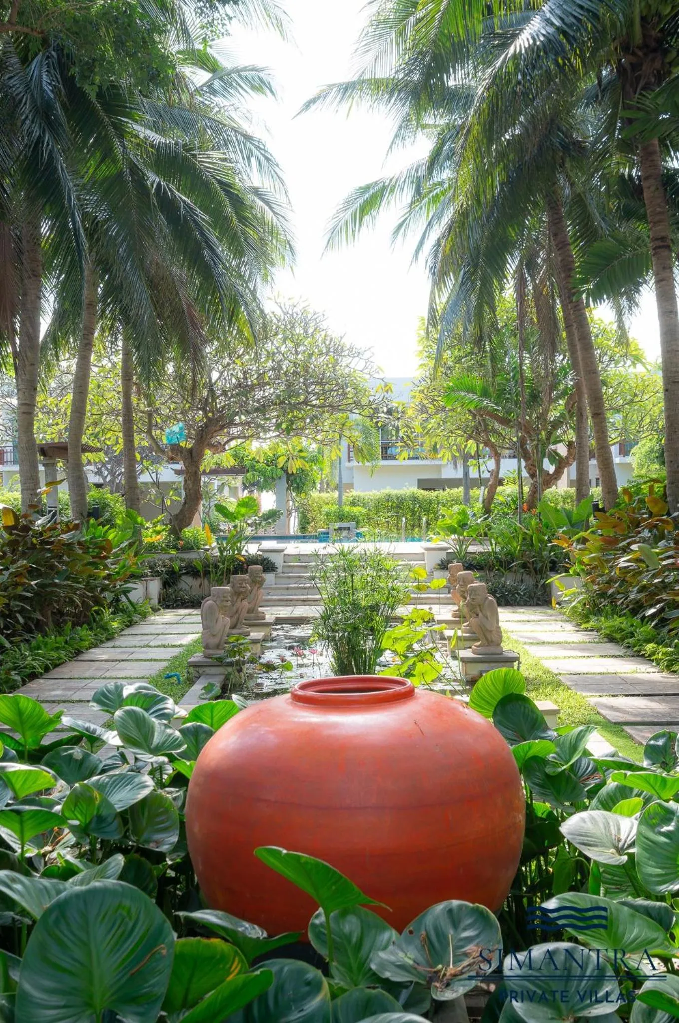 Garden in Simantra Private Villas
