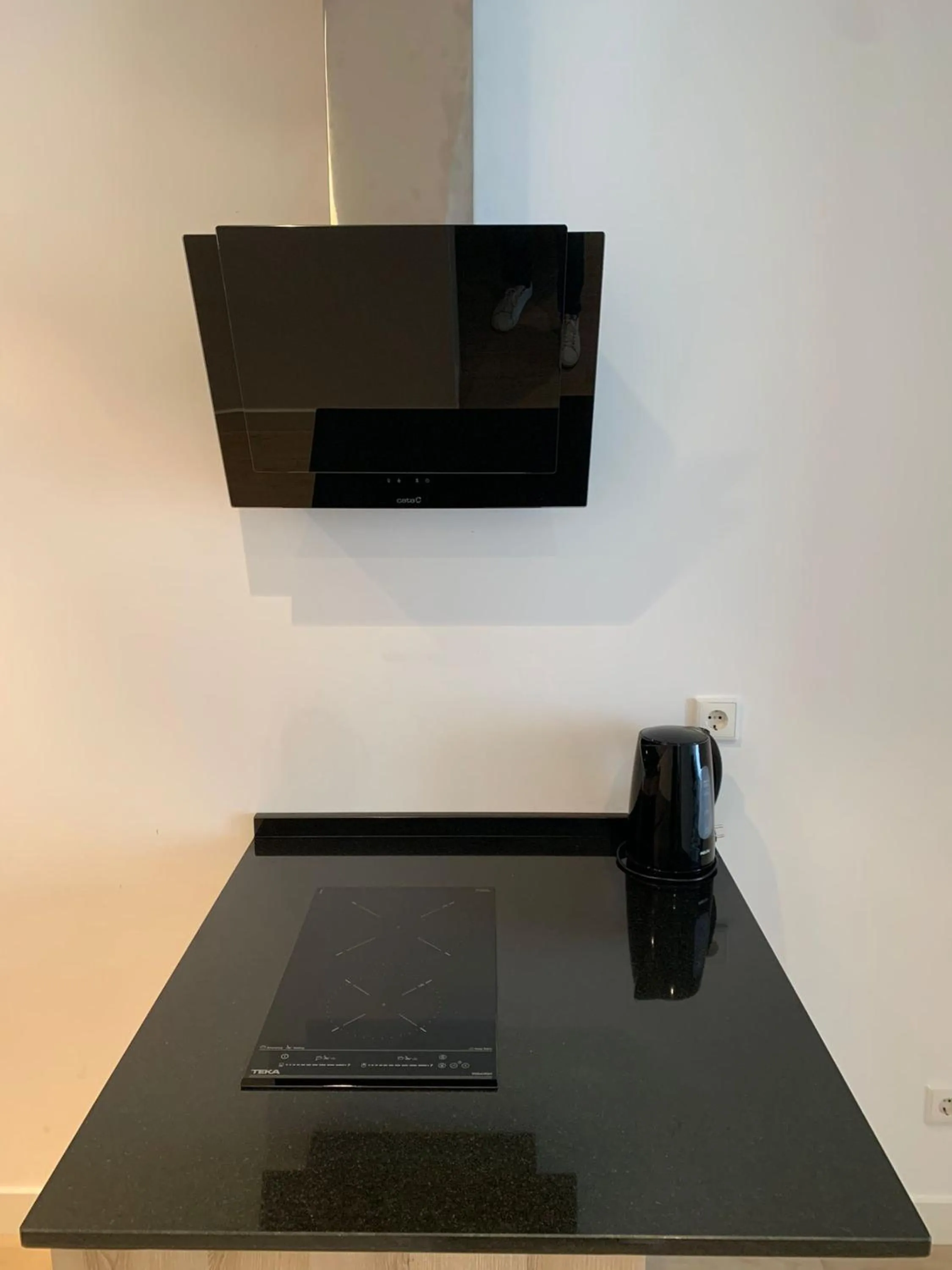 Kitchen or kitchenette in Pensión Sarriegi