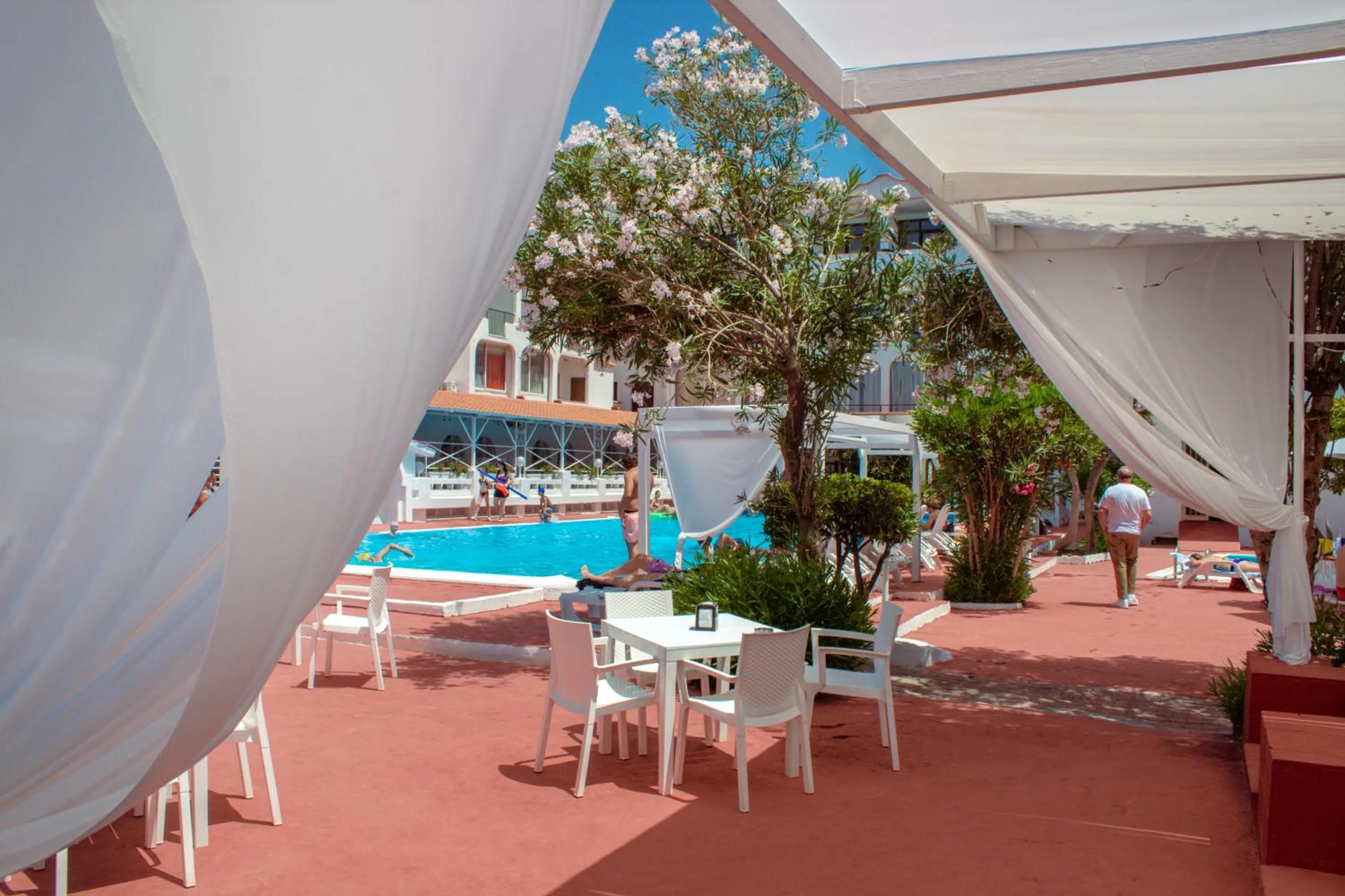 Pool view in International Resort
