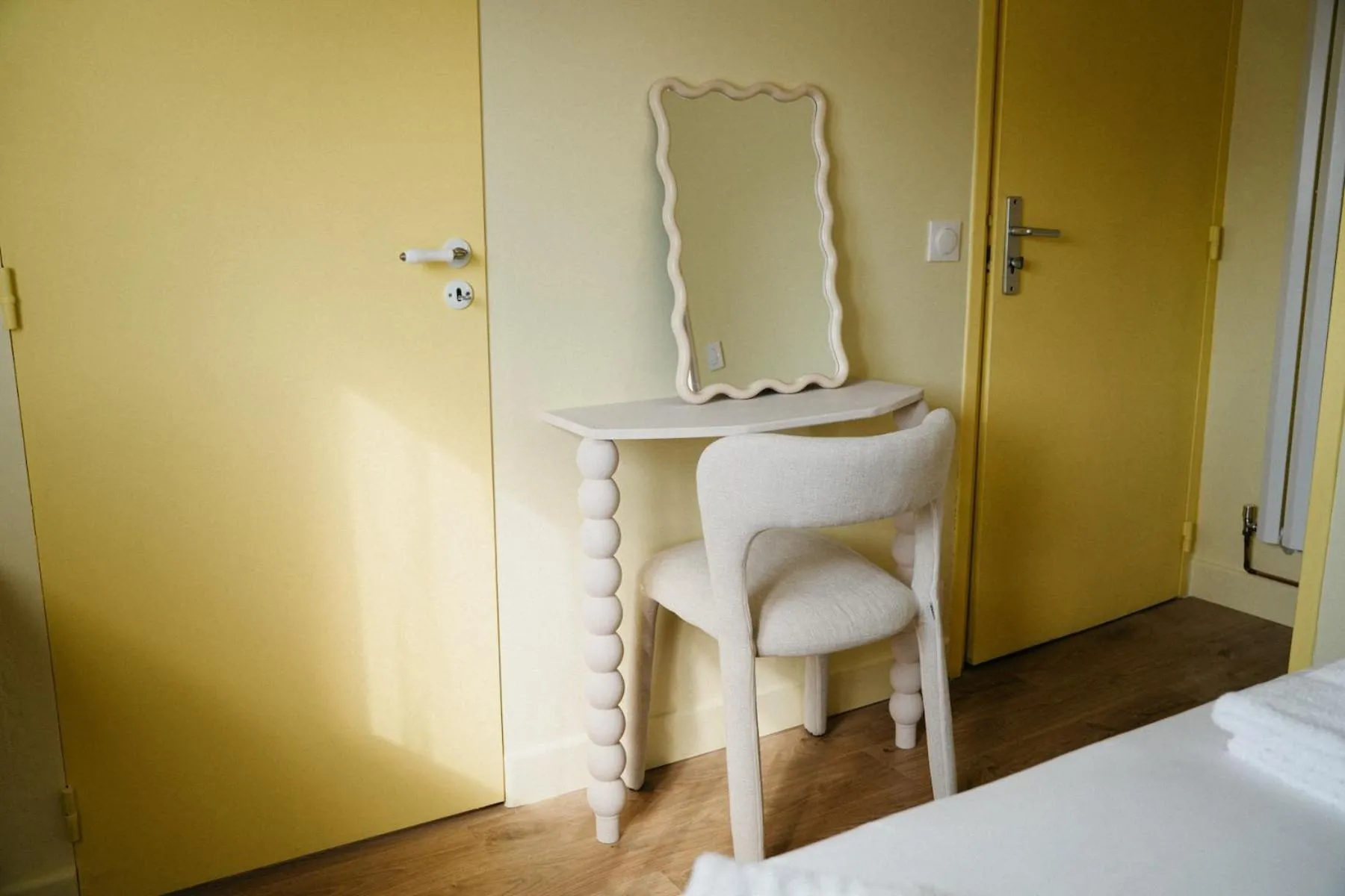 Photo of the whole room, Bed in Hotel Bleu Soleil