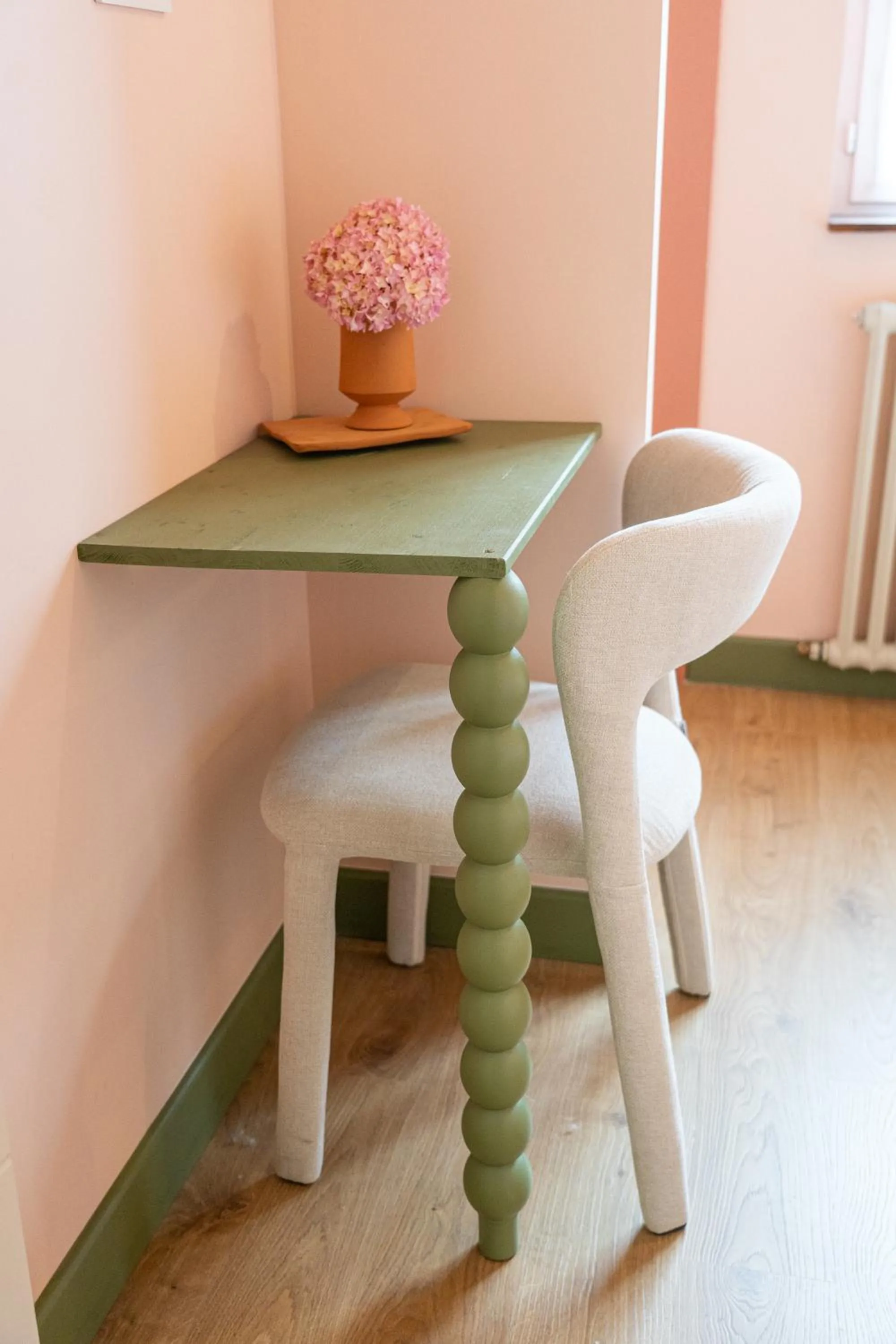 Seating area in Hotel Bleu Soleil