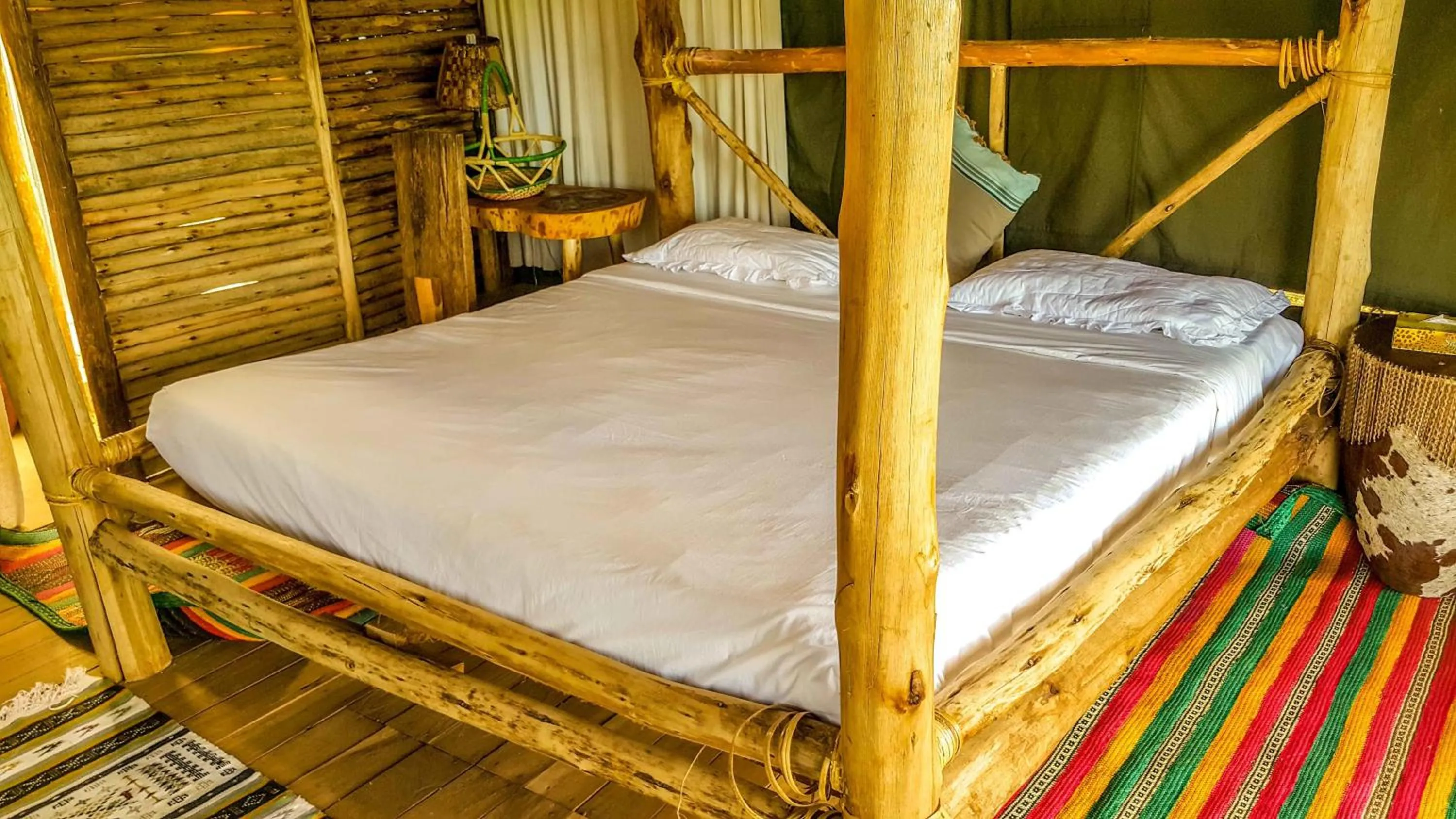 Bed in Living Waters Resort