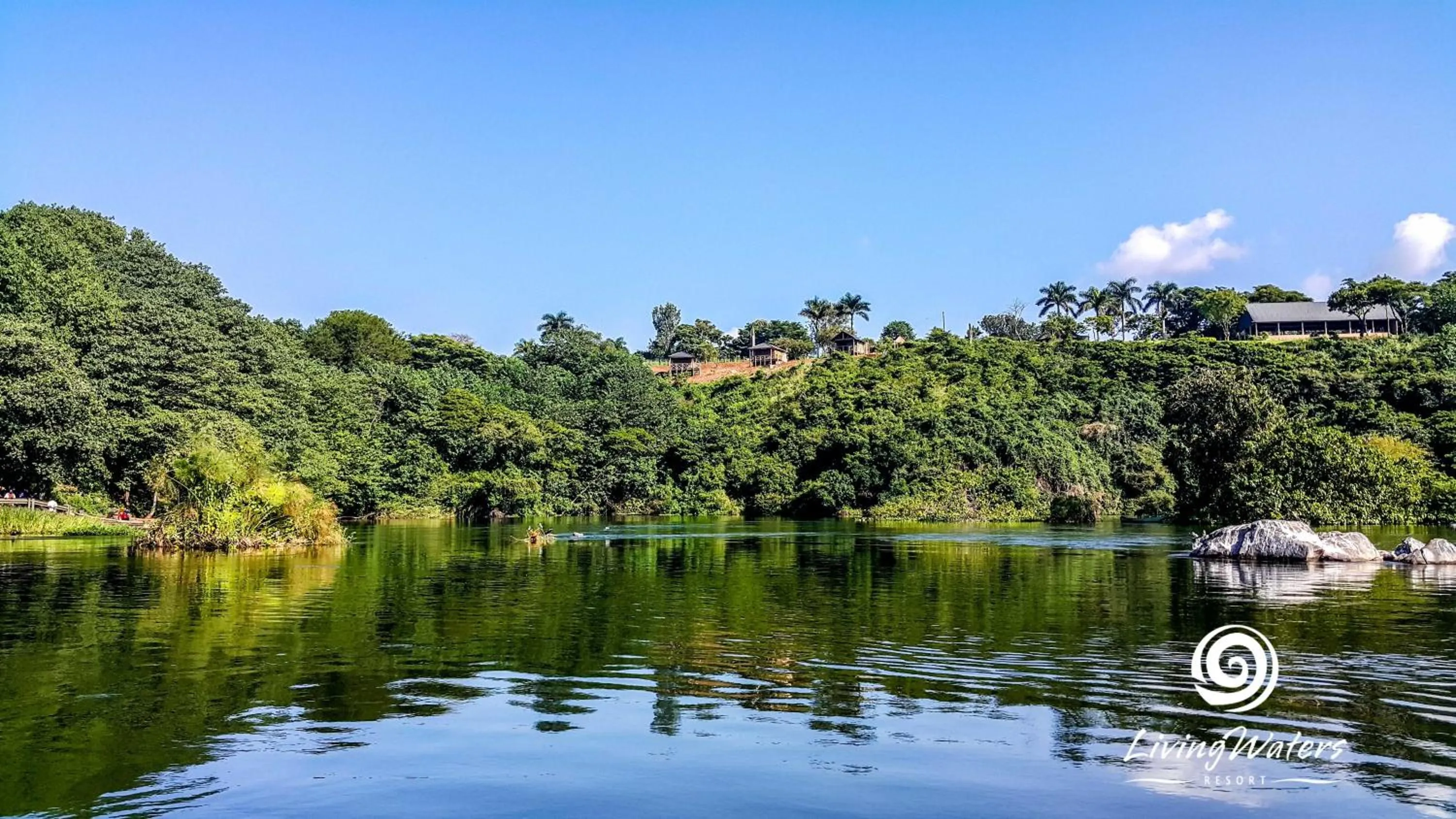 Lake view in Living Waters Resort
