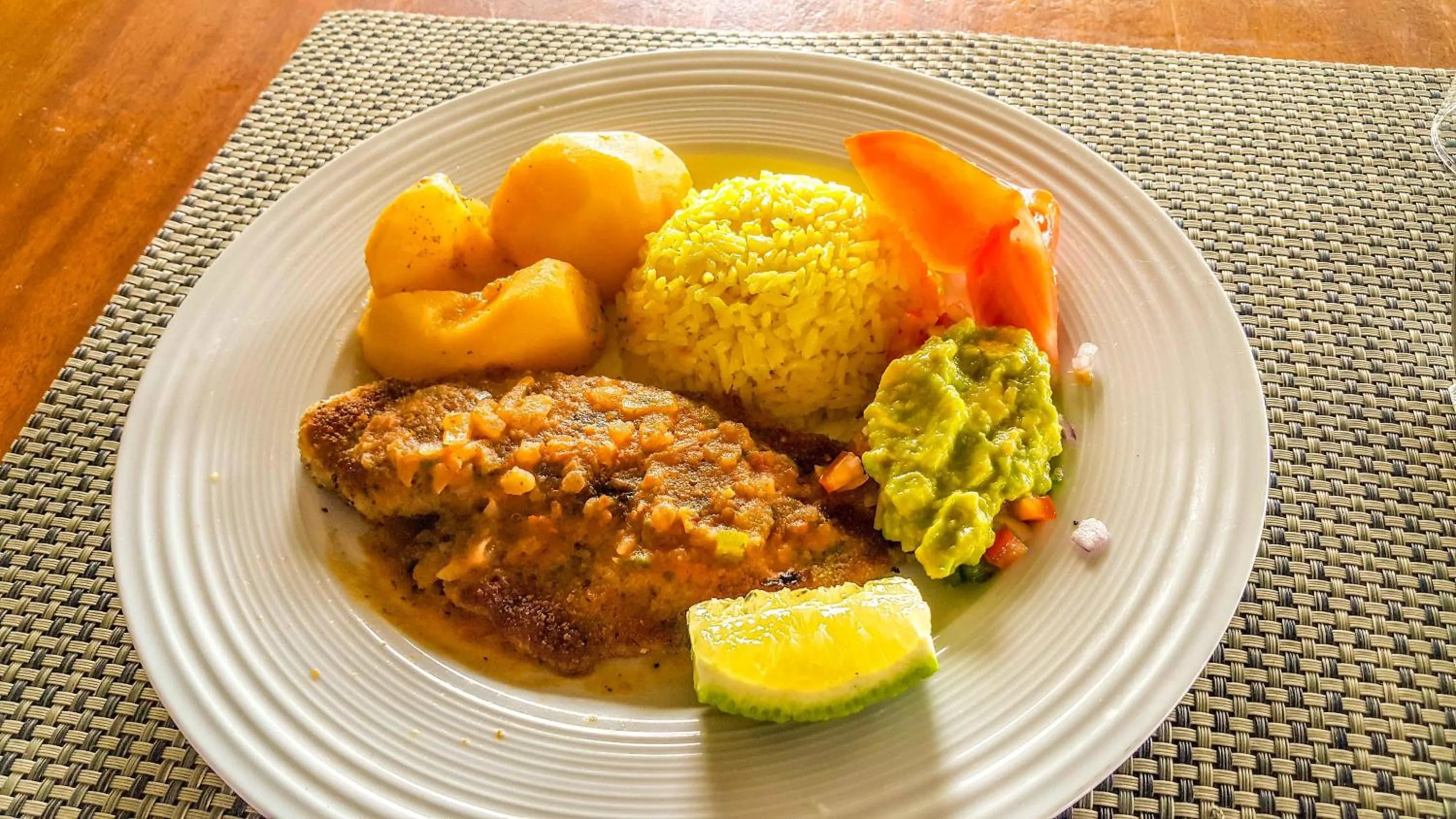 Food close-up in Living Waters Resort