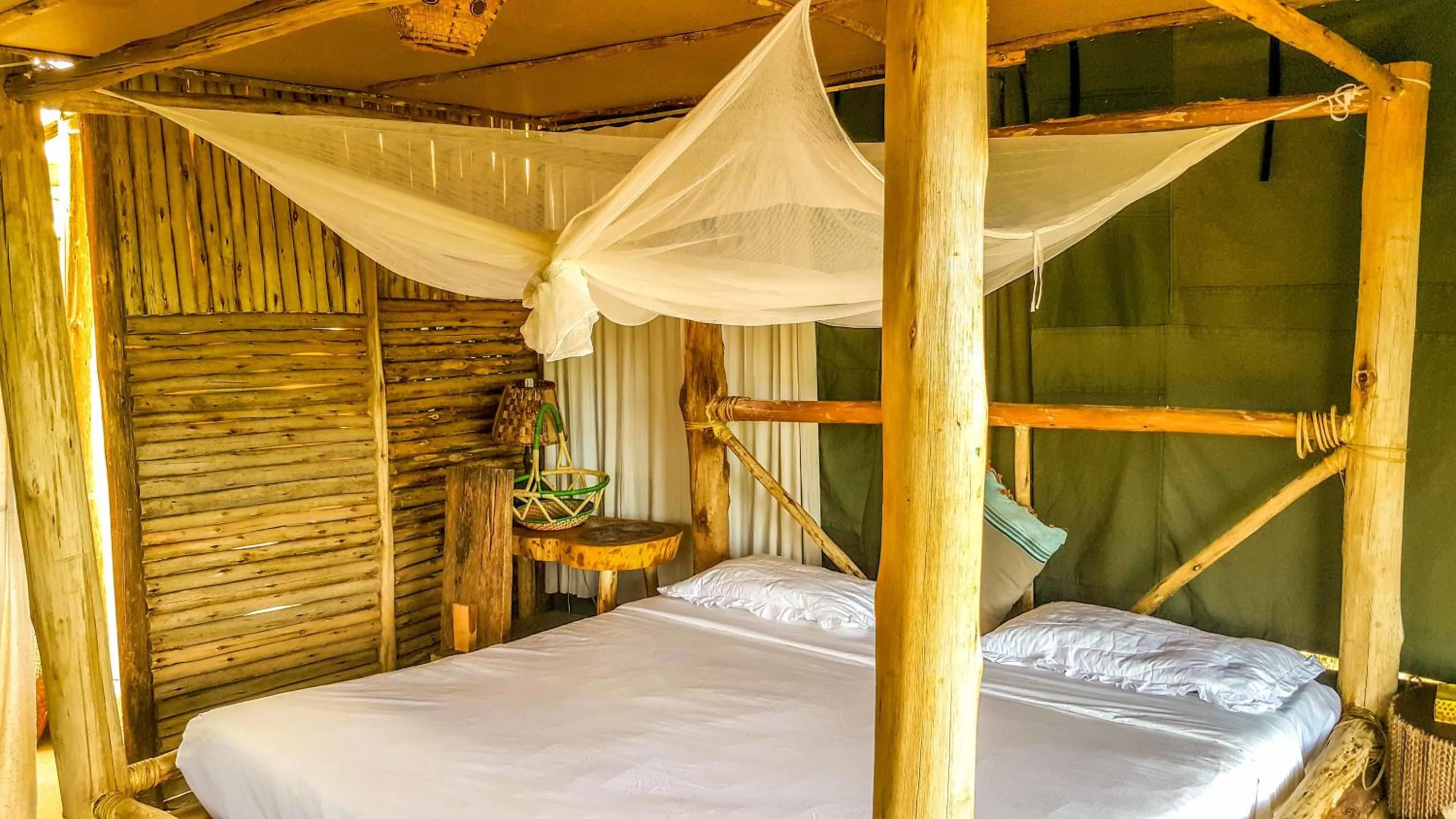 Bed in Living Waters Resort