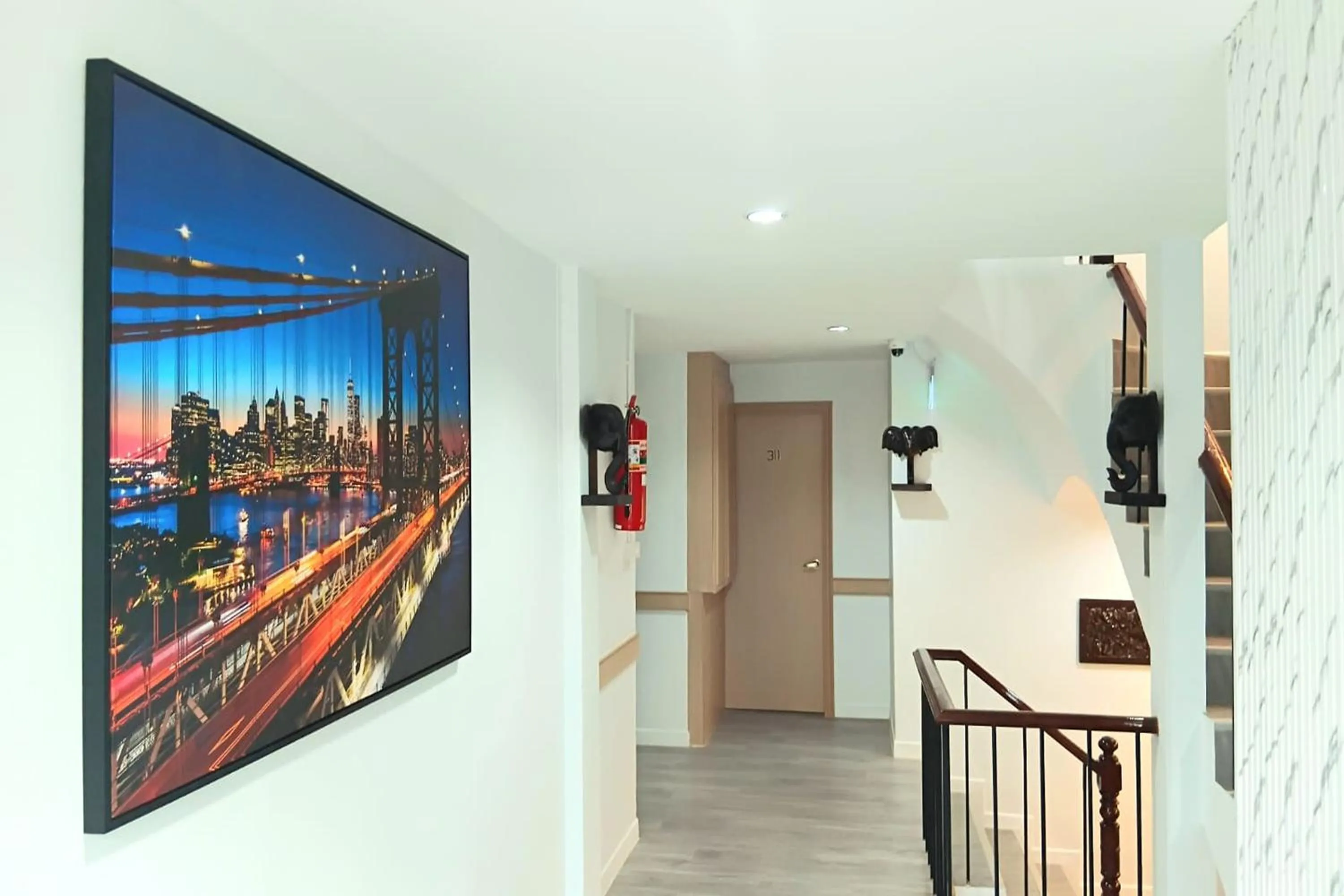 Decorative detail in Jomtien Wave Residence