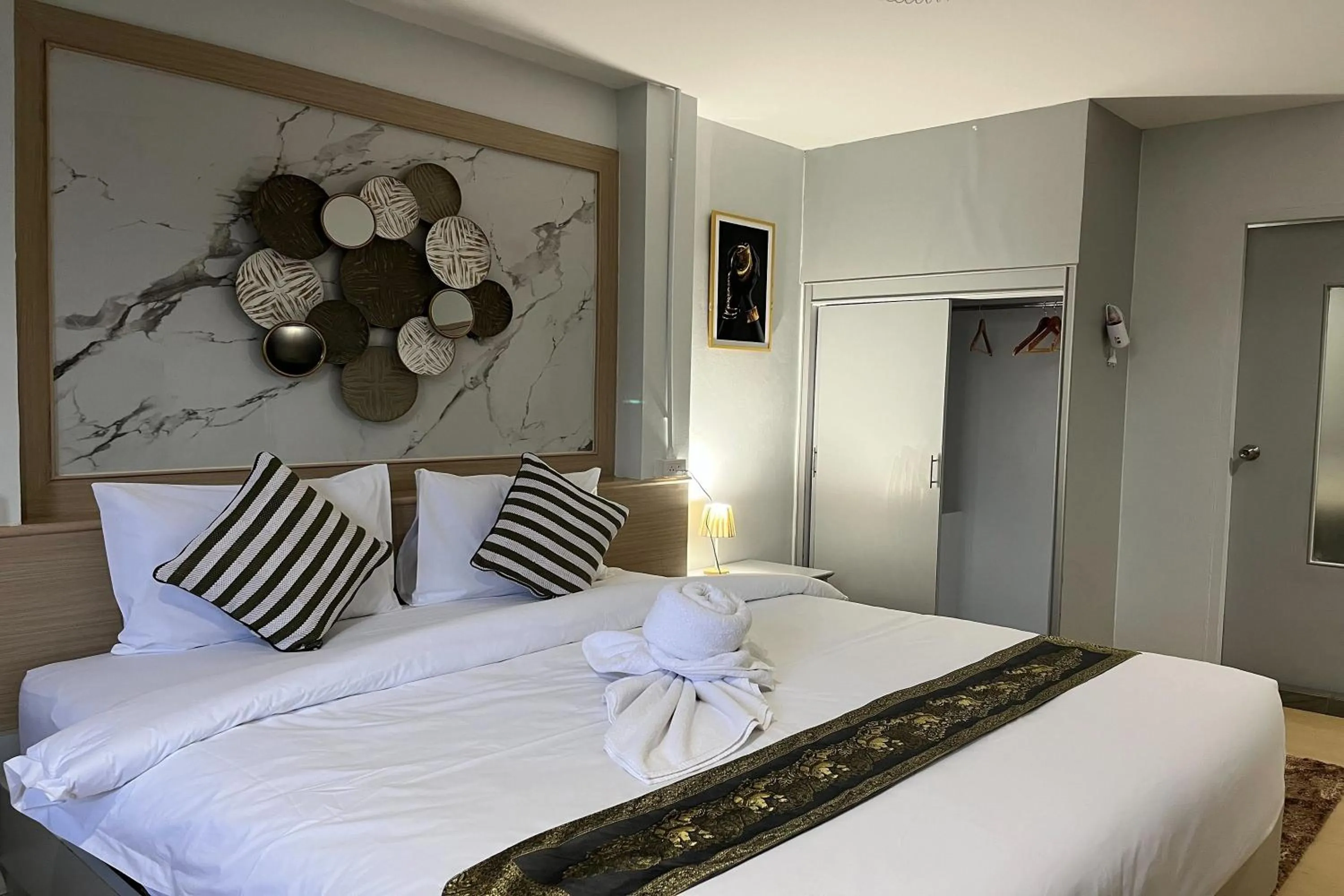 Bed in Jomtien Wave Residence