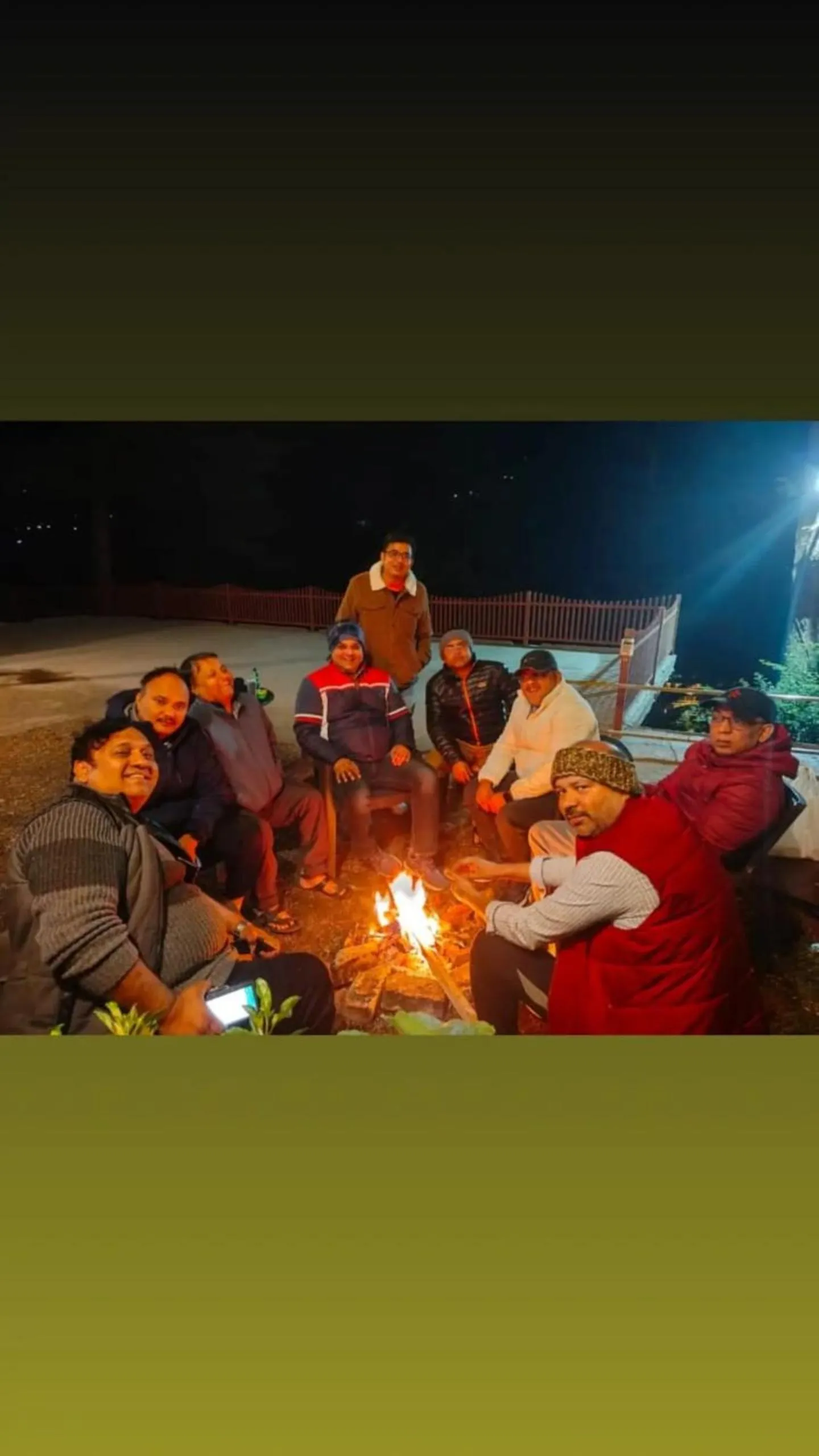 Night in Majestic View Cottages