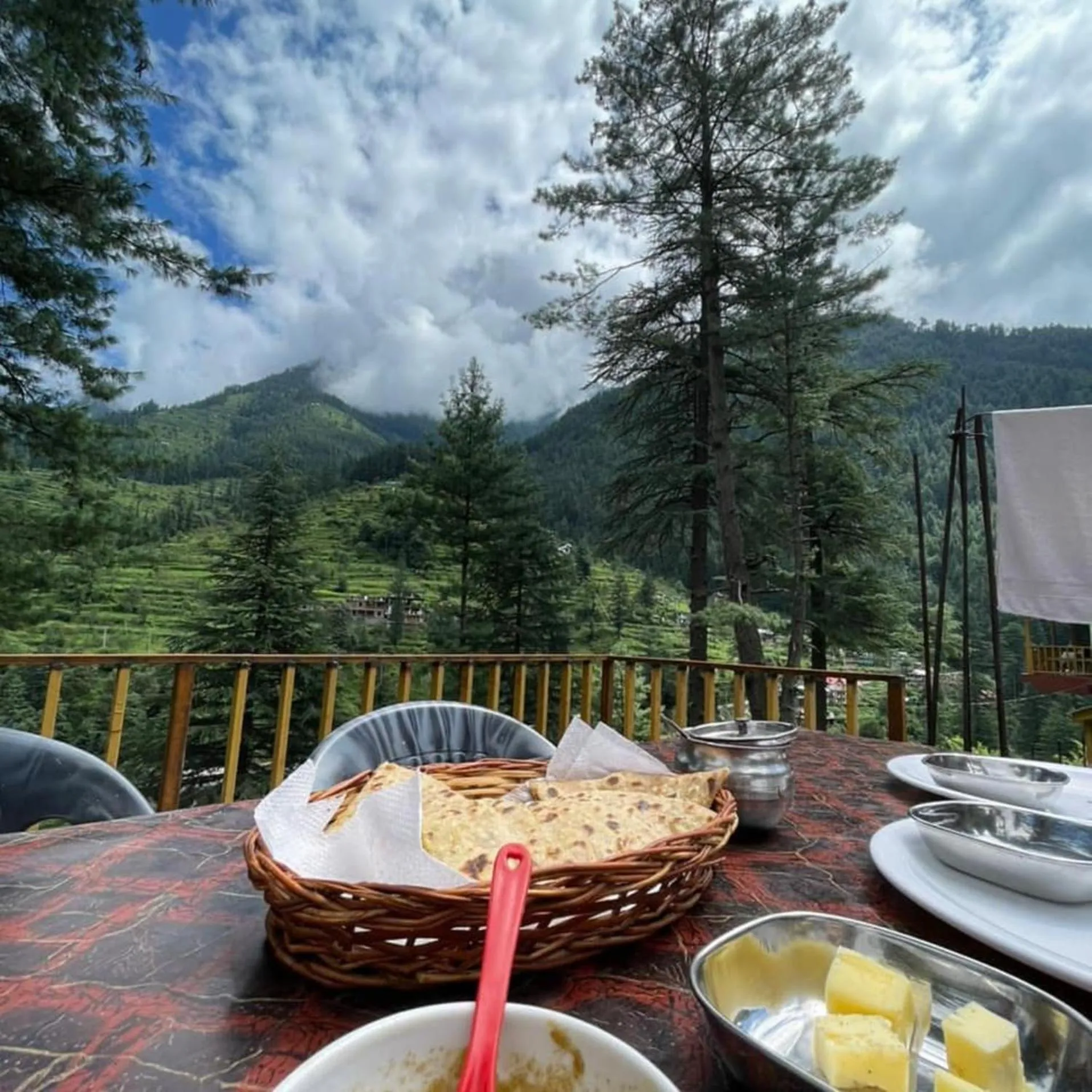 Natural landscape in Majestic View Cottages