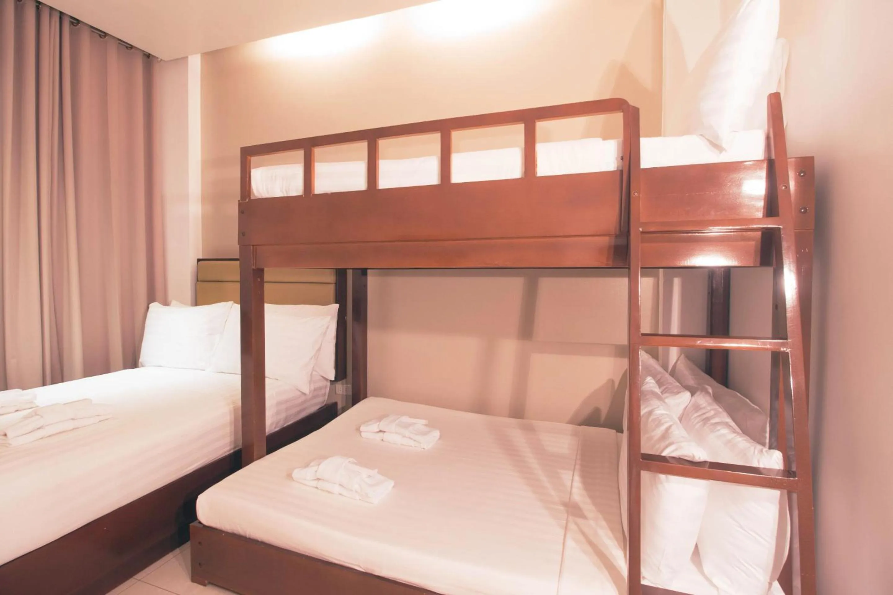 Bed in Aura Condotel