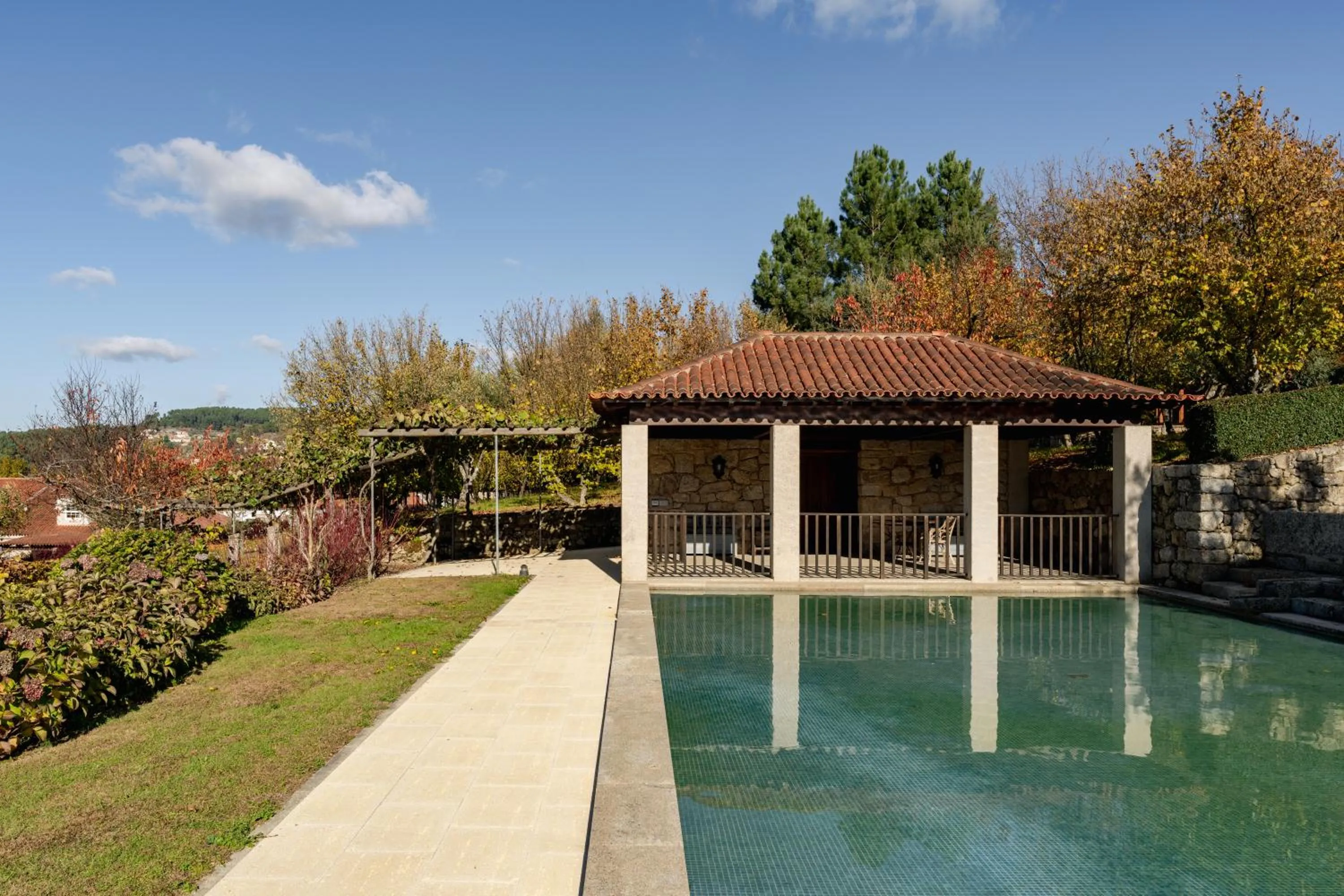 Swimming pool in Casas da Memória