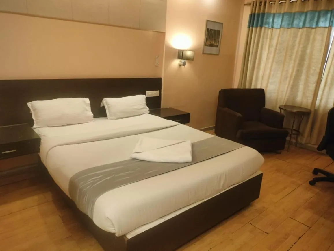Bed in Hotel Saiprakash