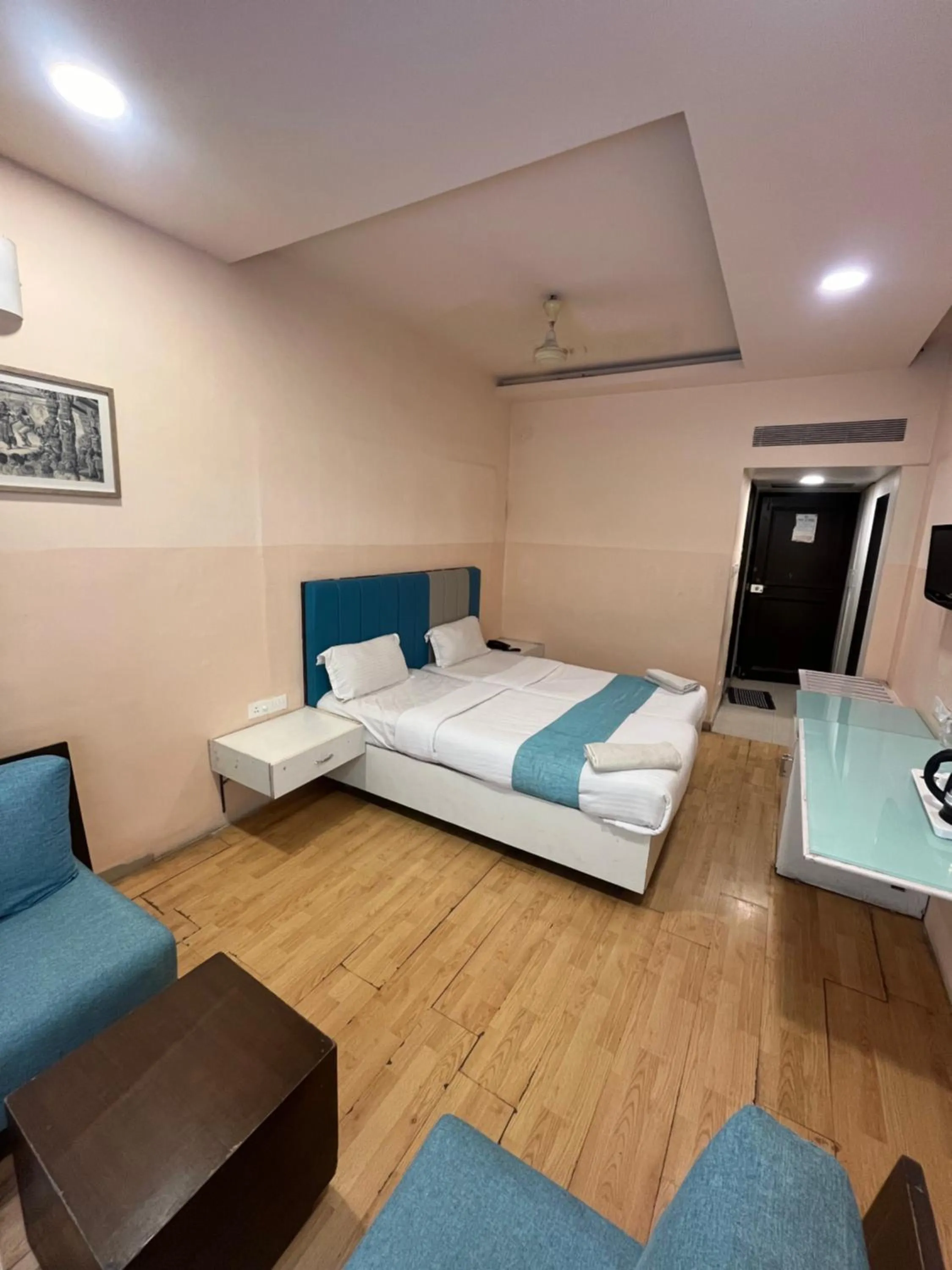 Bed in Hotel Saiprakash