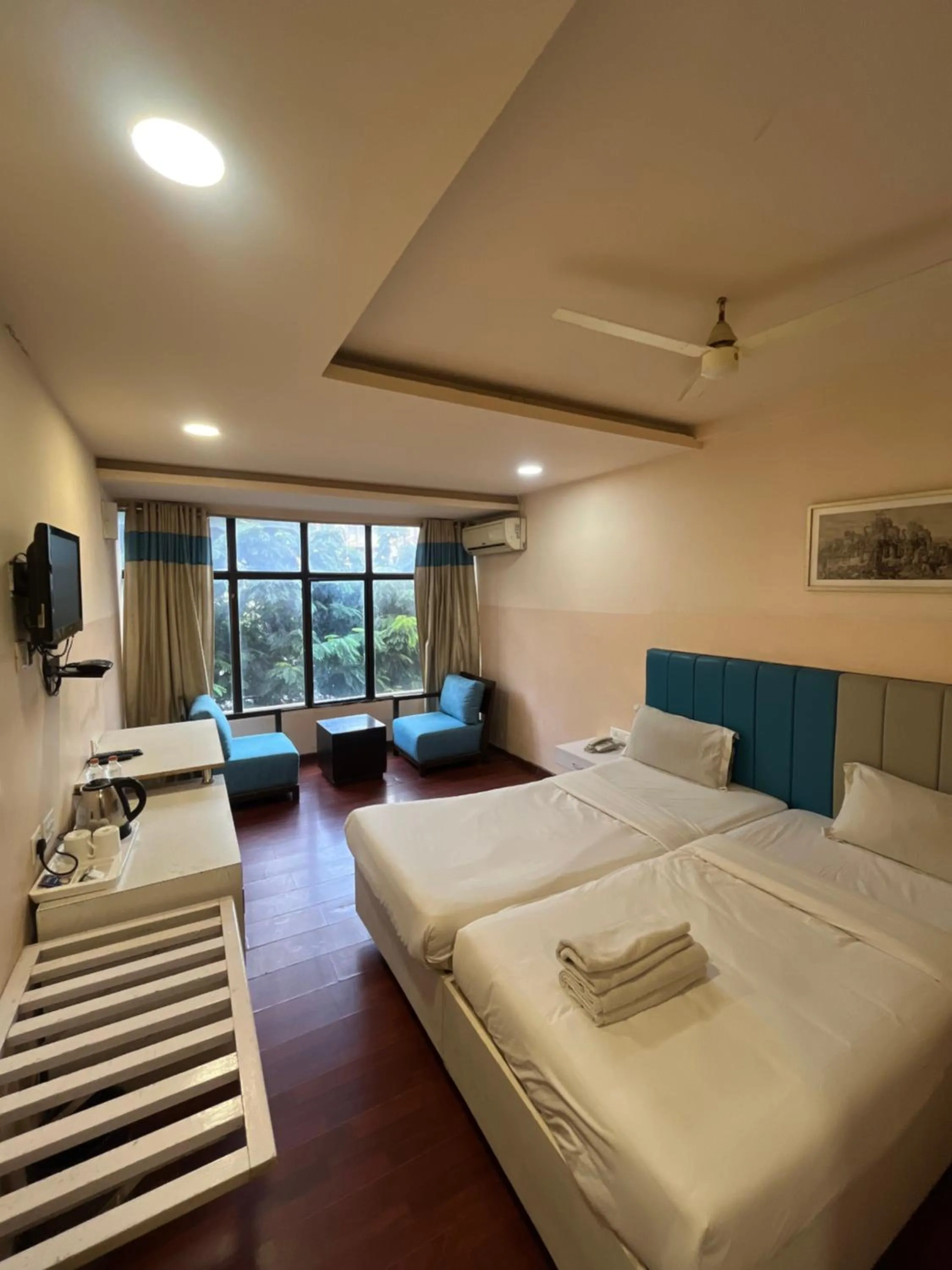 Bed in Hotel Saiprakash