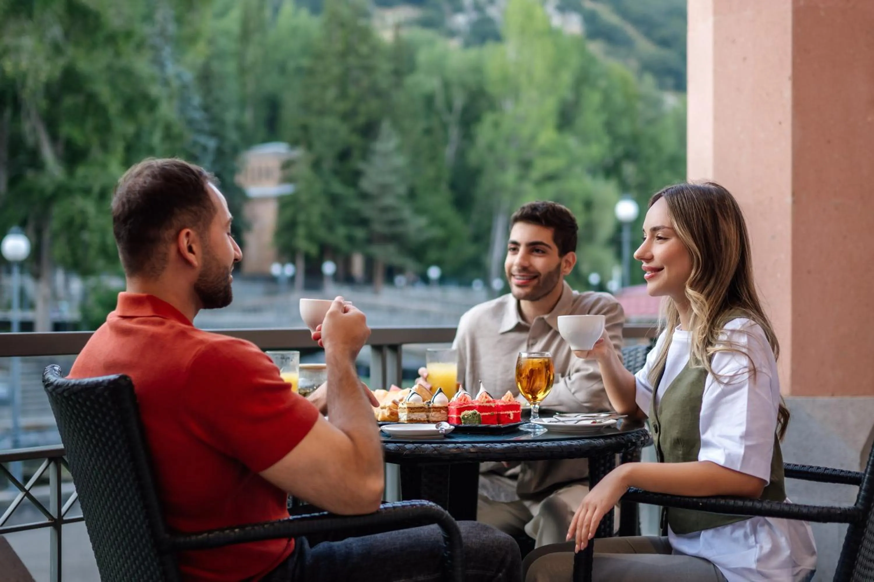 Property building in Grand Resort Jermuk Sanatorium