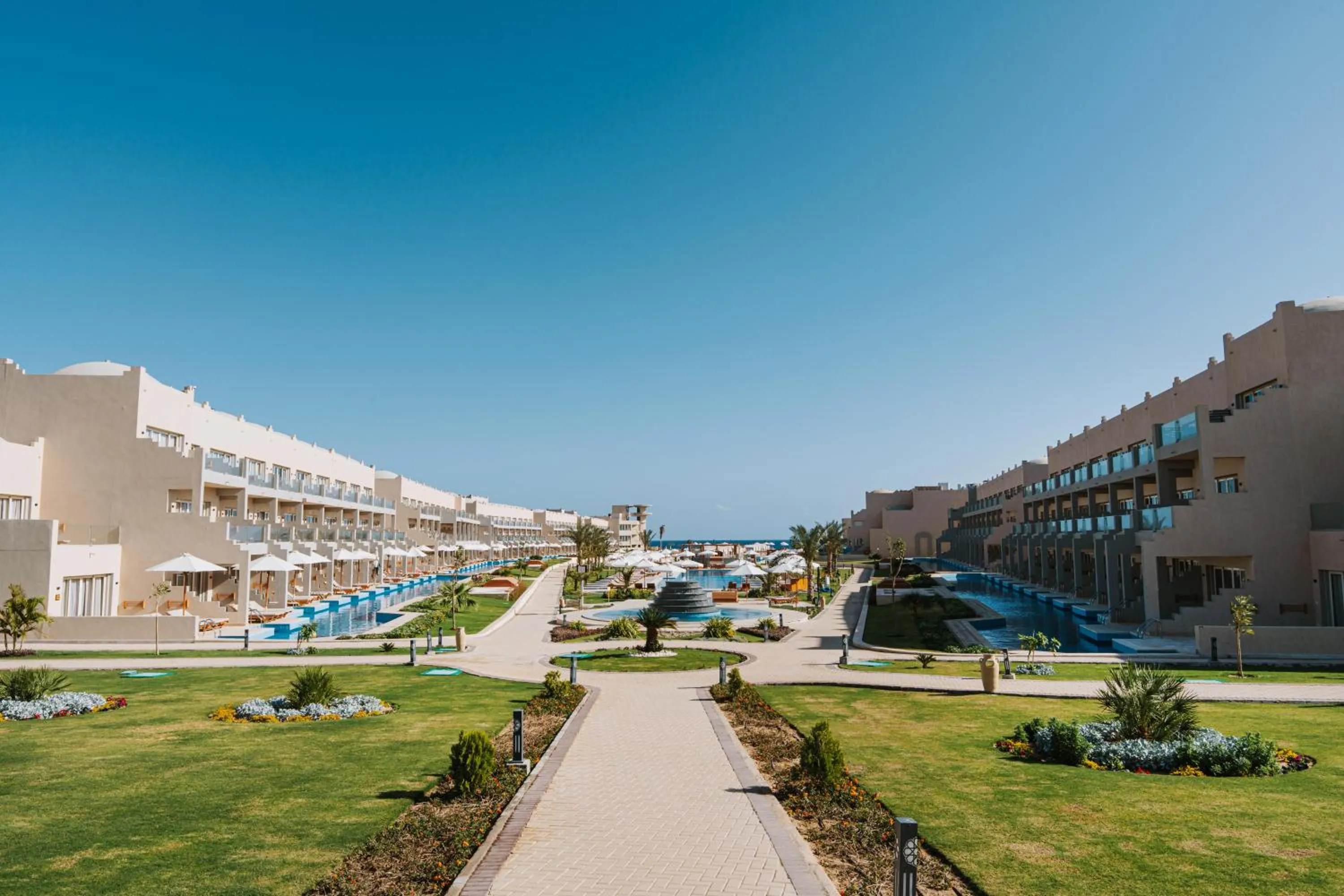 Property building in Diamond Beach by Pearl Resorts