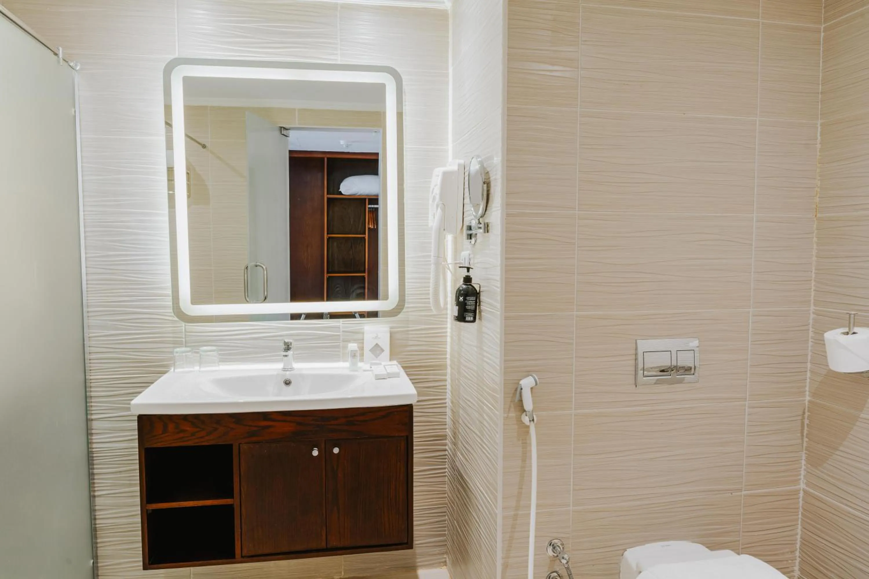 Bathroom in Diamond Beach by Pearl Resorts