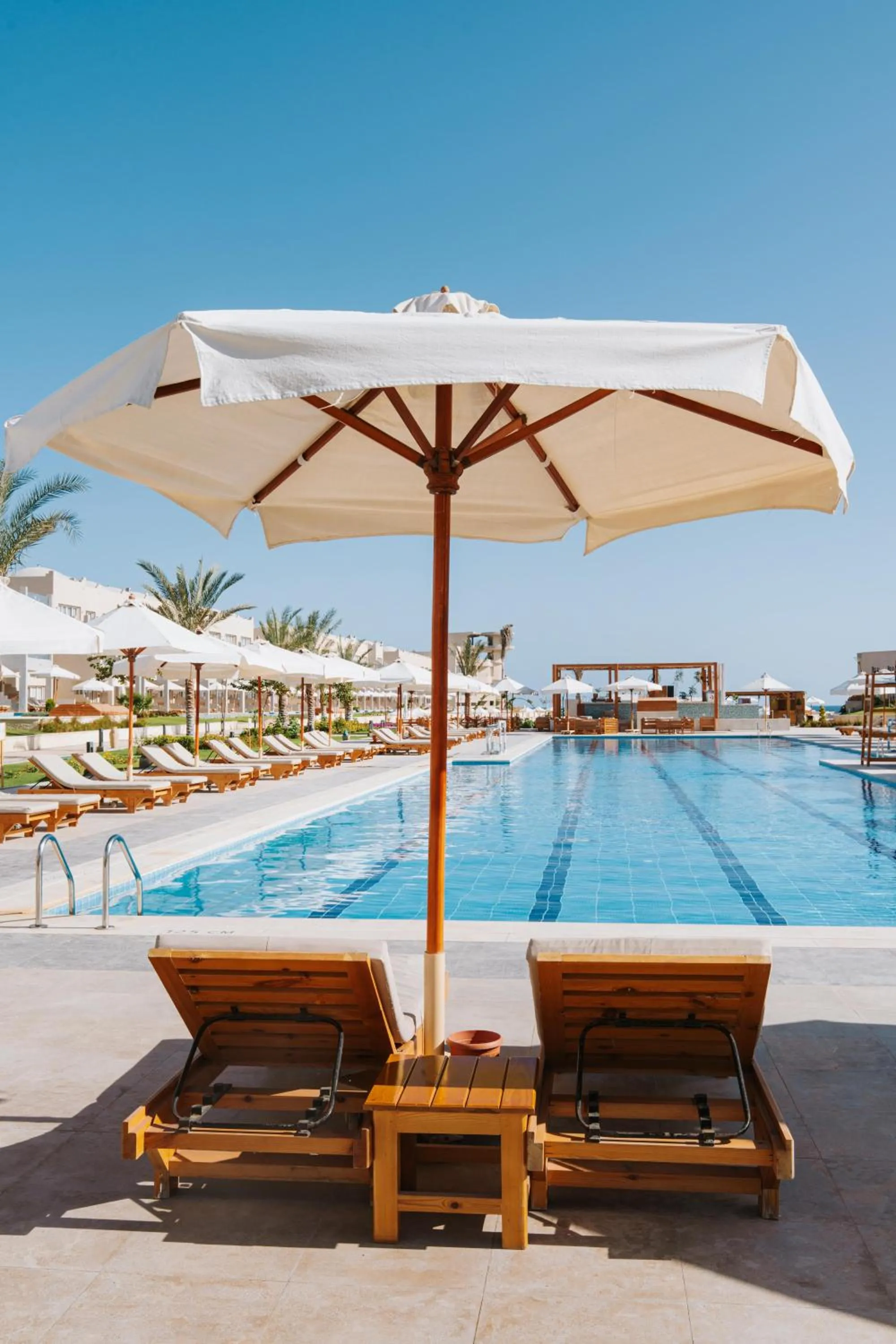 Swimming pool in Diamond Beach by Pearl Resorts