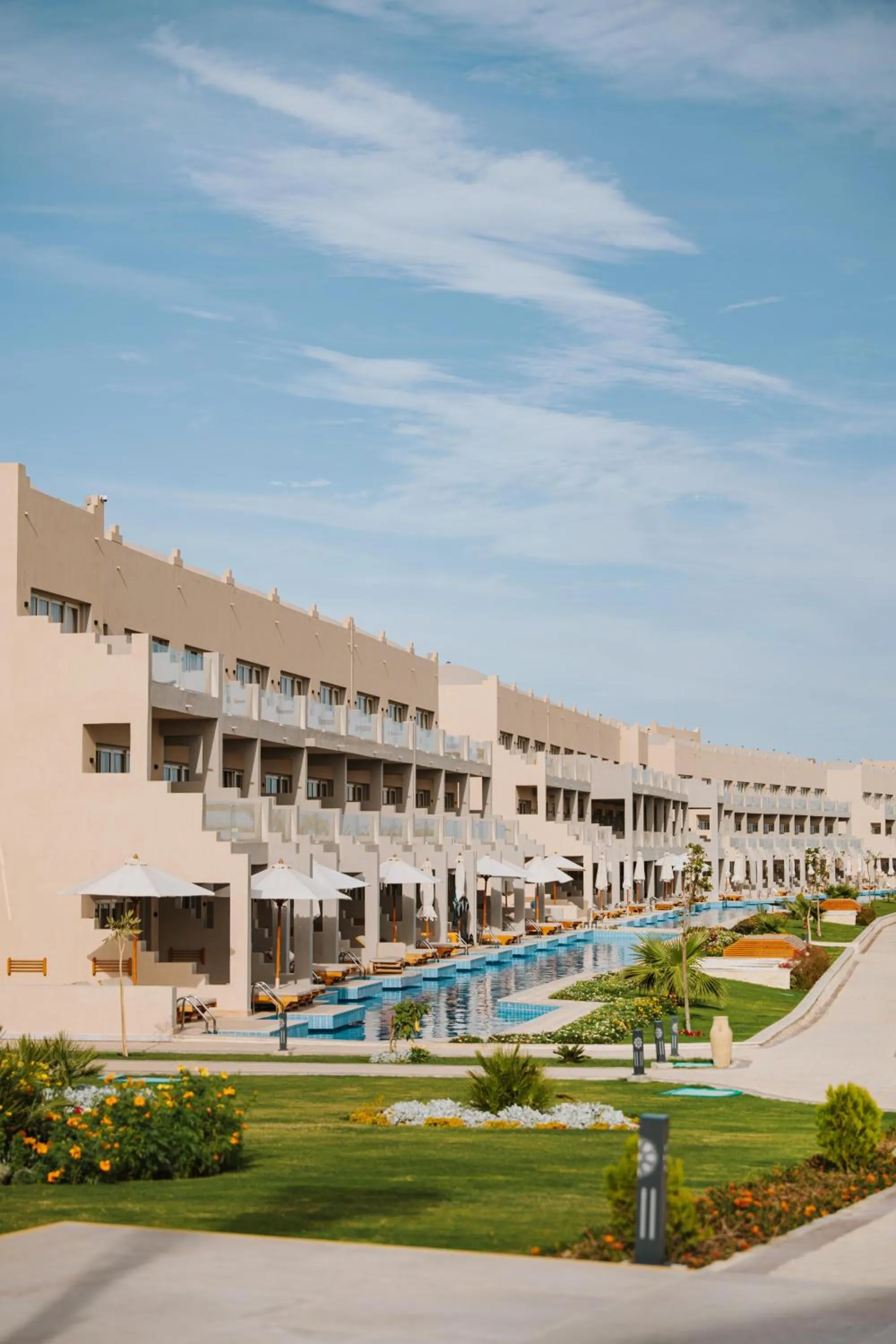 Property building in Diamond Beach by Pearl Resorts