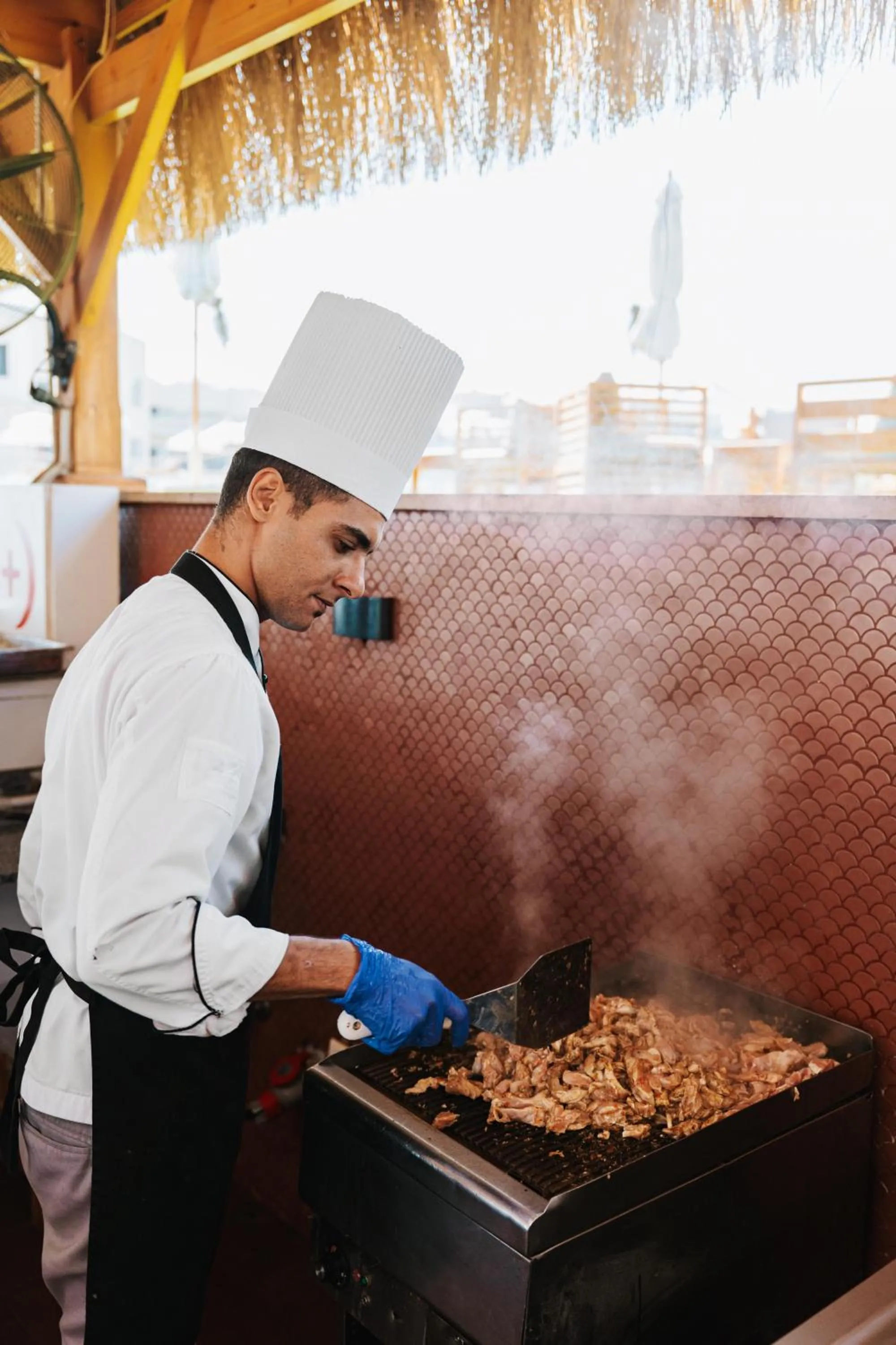 People in Diamond Beach by Pearl Resorts