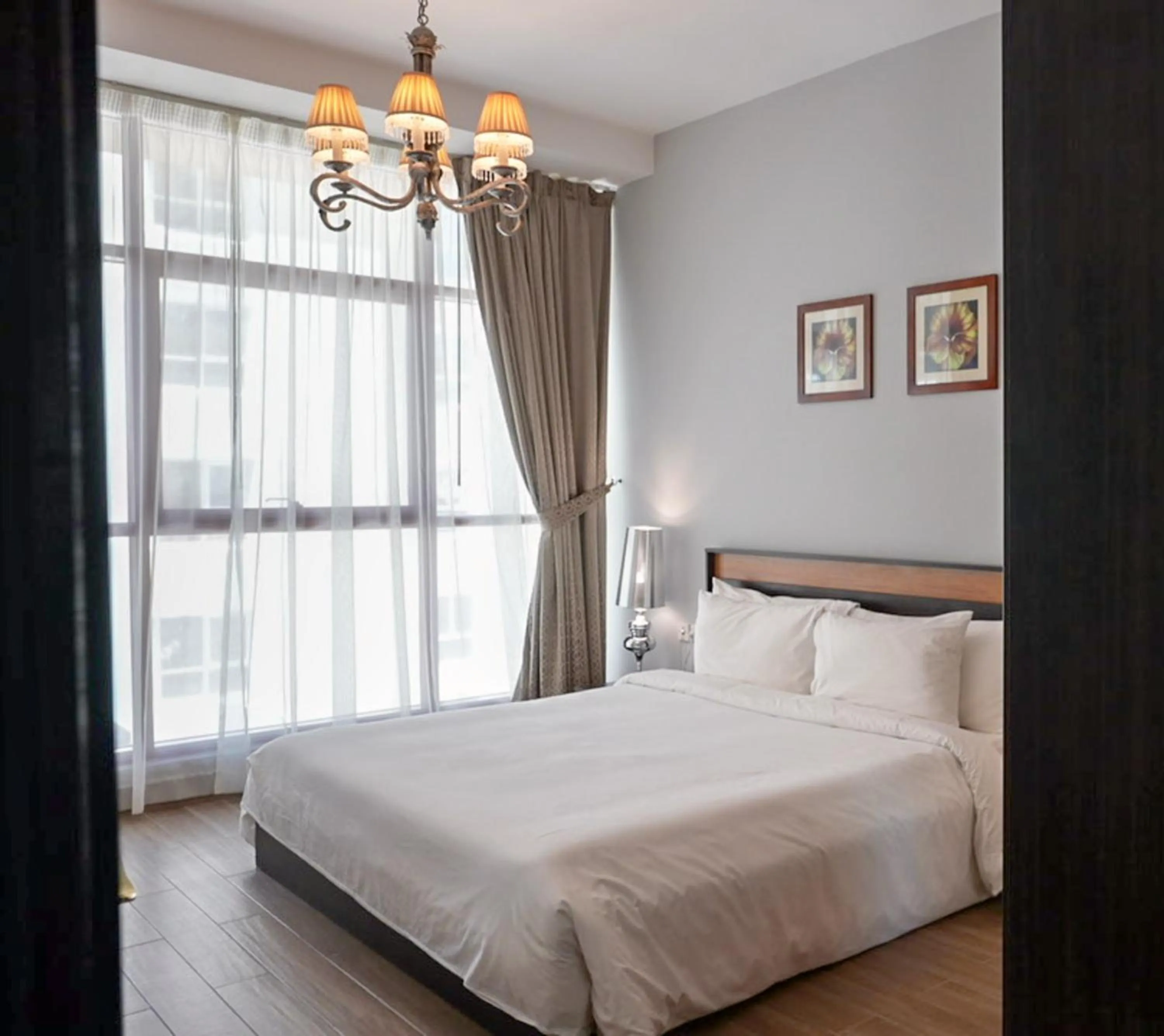 Bed in Al Manzil Hotel Bahrain