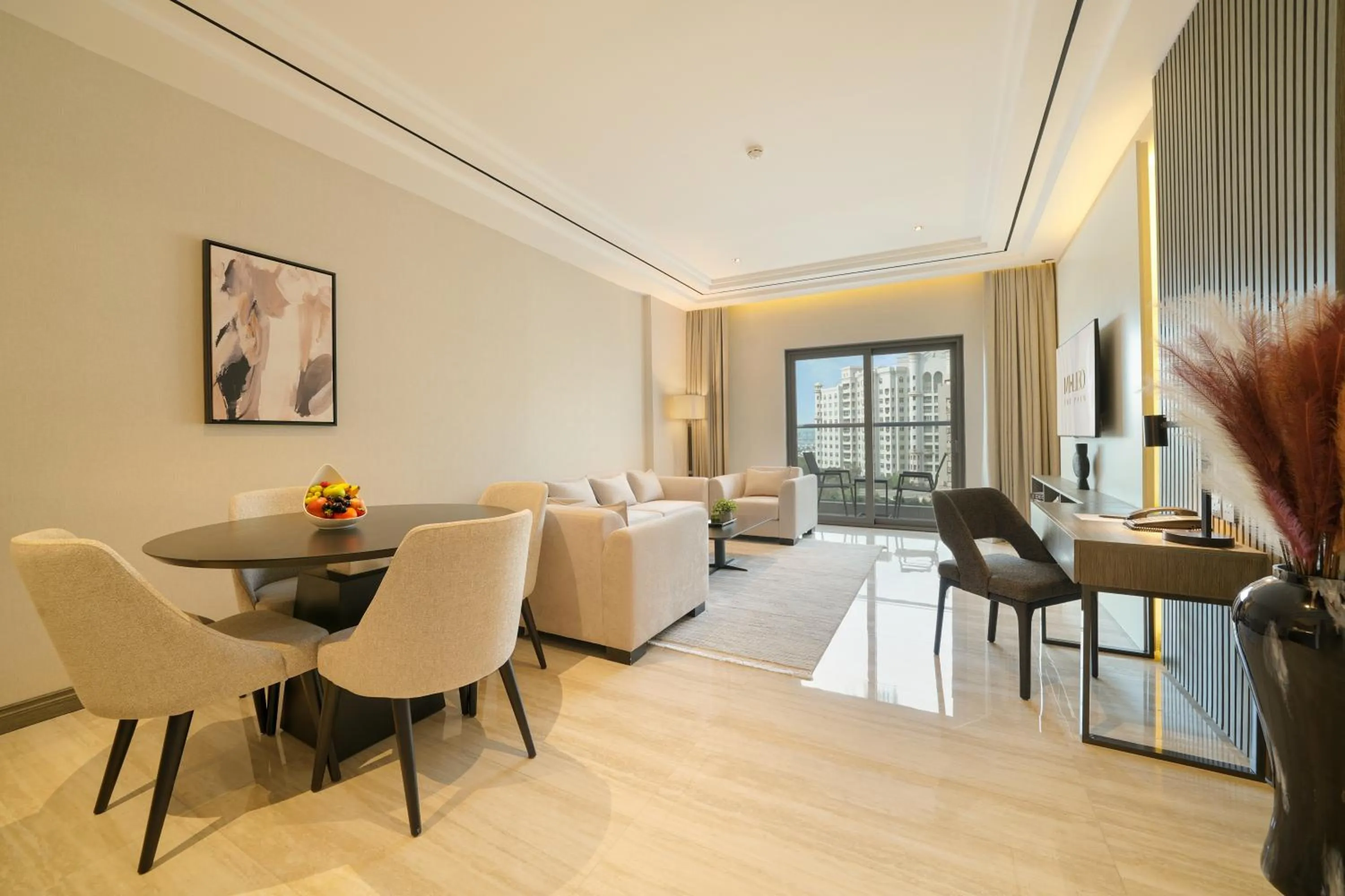 Living room in Mileo Hotel The Palm