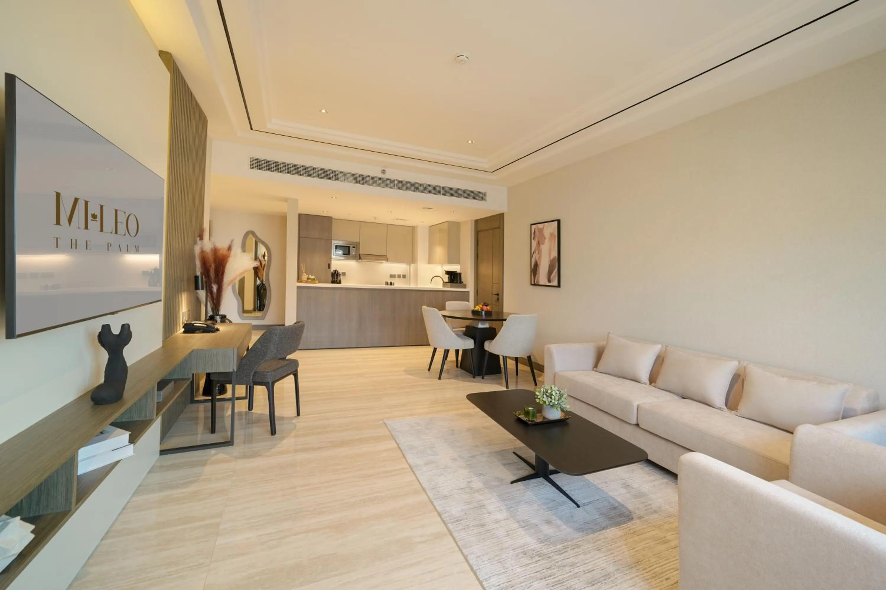 Living room in Mileo Hotel The Palm