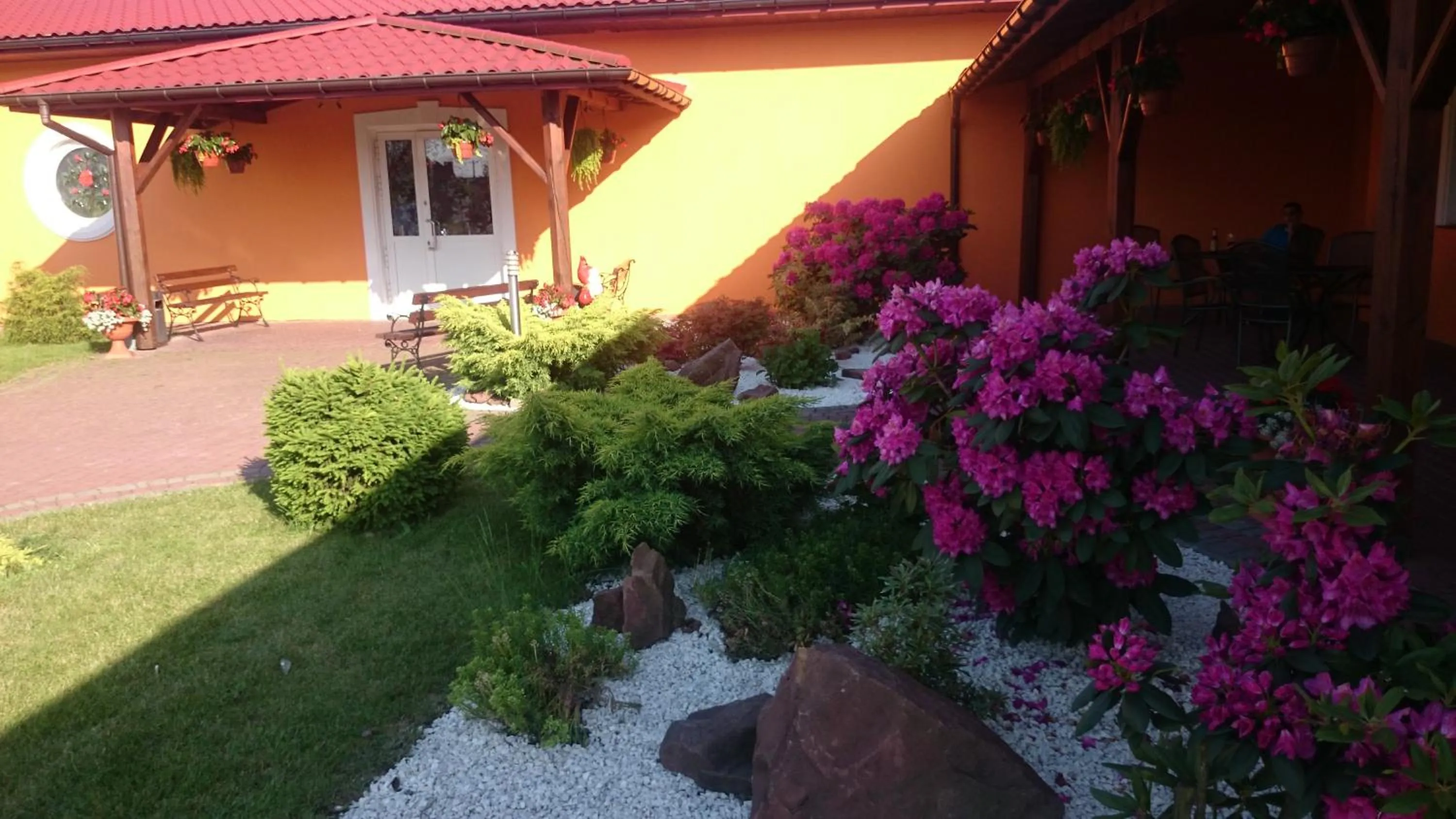 Garden in Zajazd Gielarek