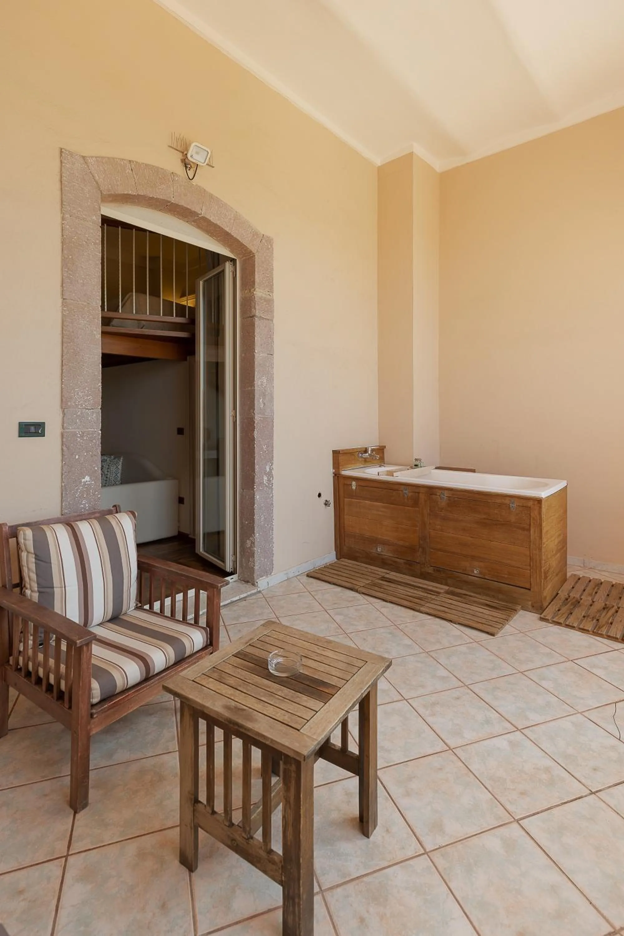 Patio in Palazzo Pischedda