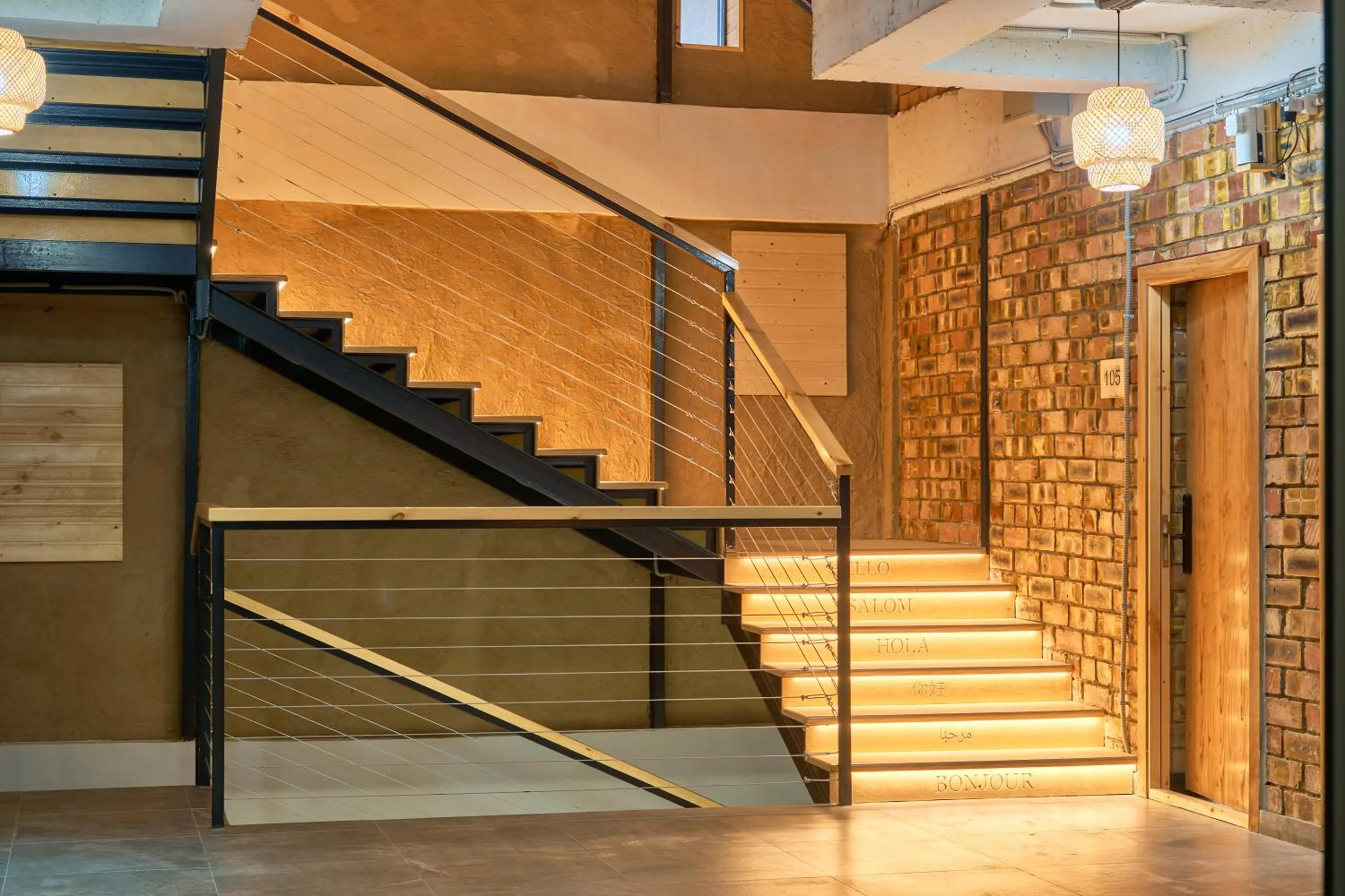 Property building in Pristine Hotel