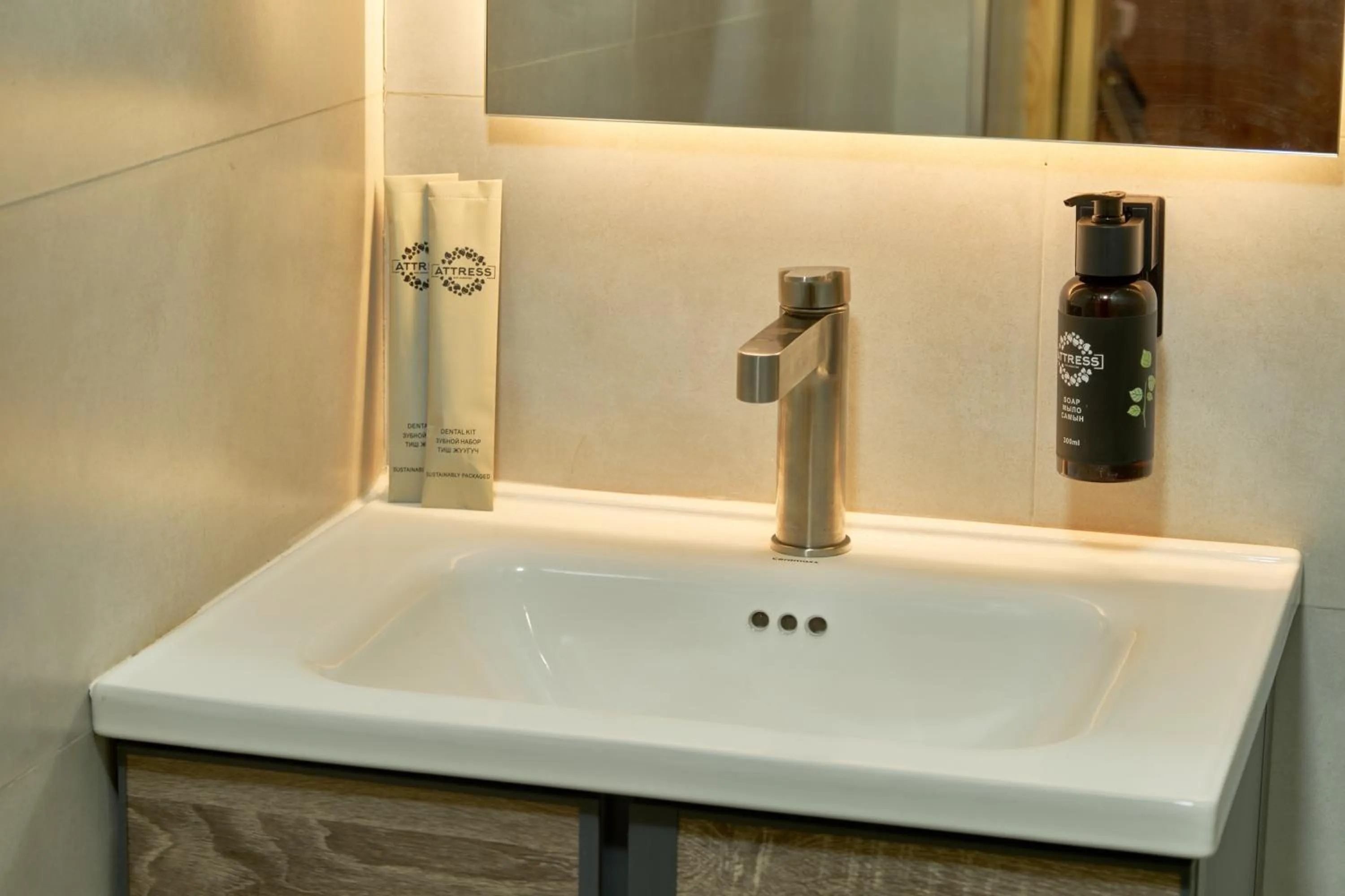 Bathroom in Pristine Hotel