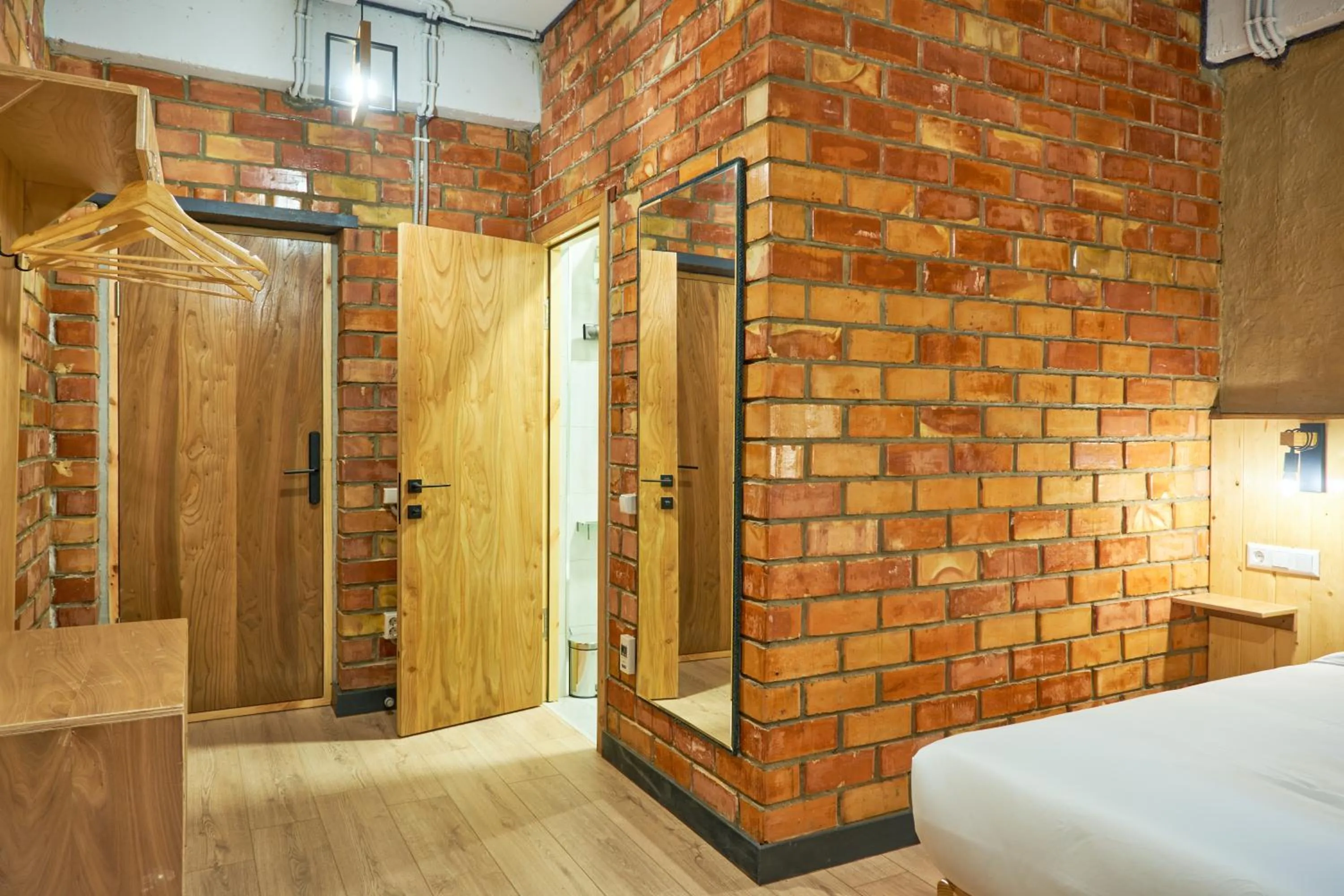 Bed in Pristine Hotel