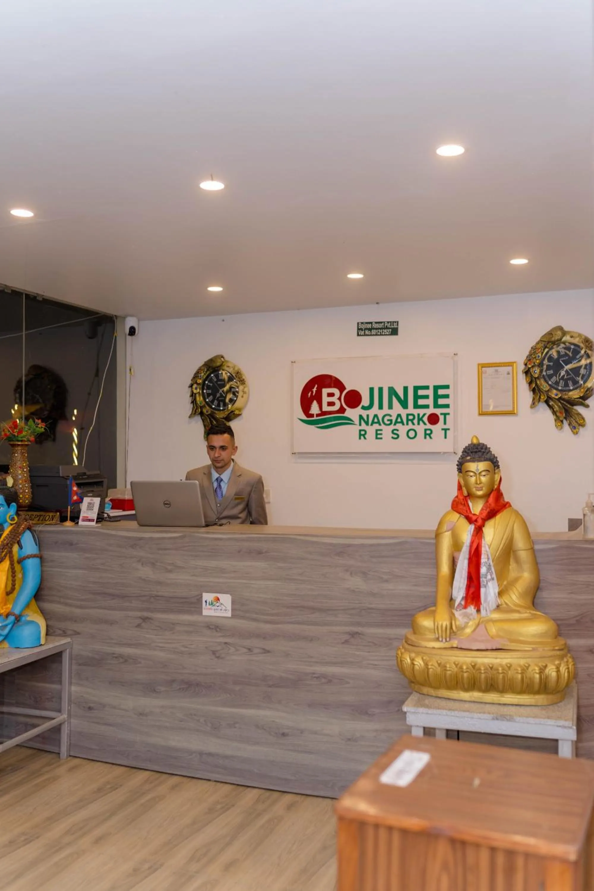 Lobby or reception in Bojinee Resort