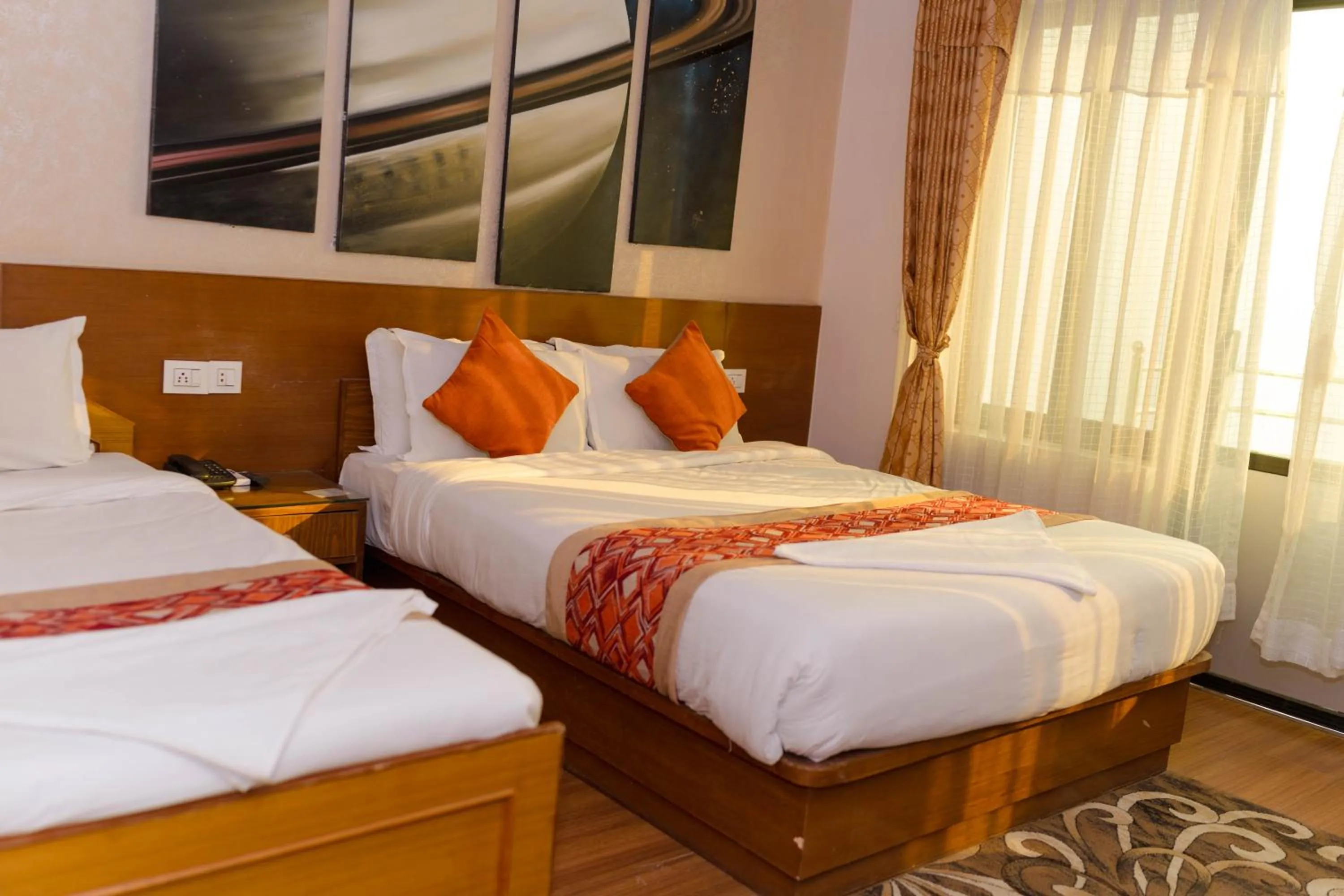 Bed in Bojinee Resort