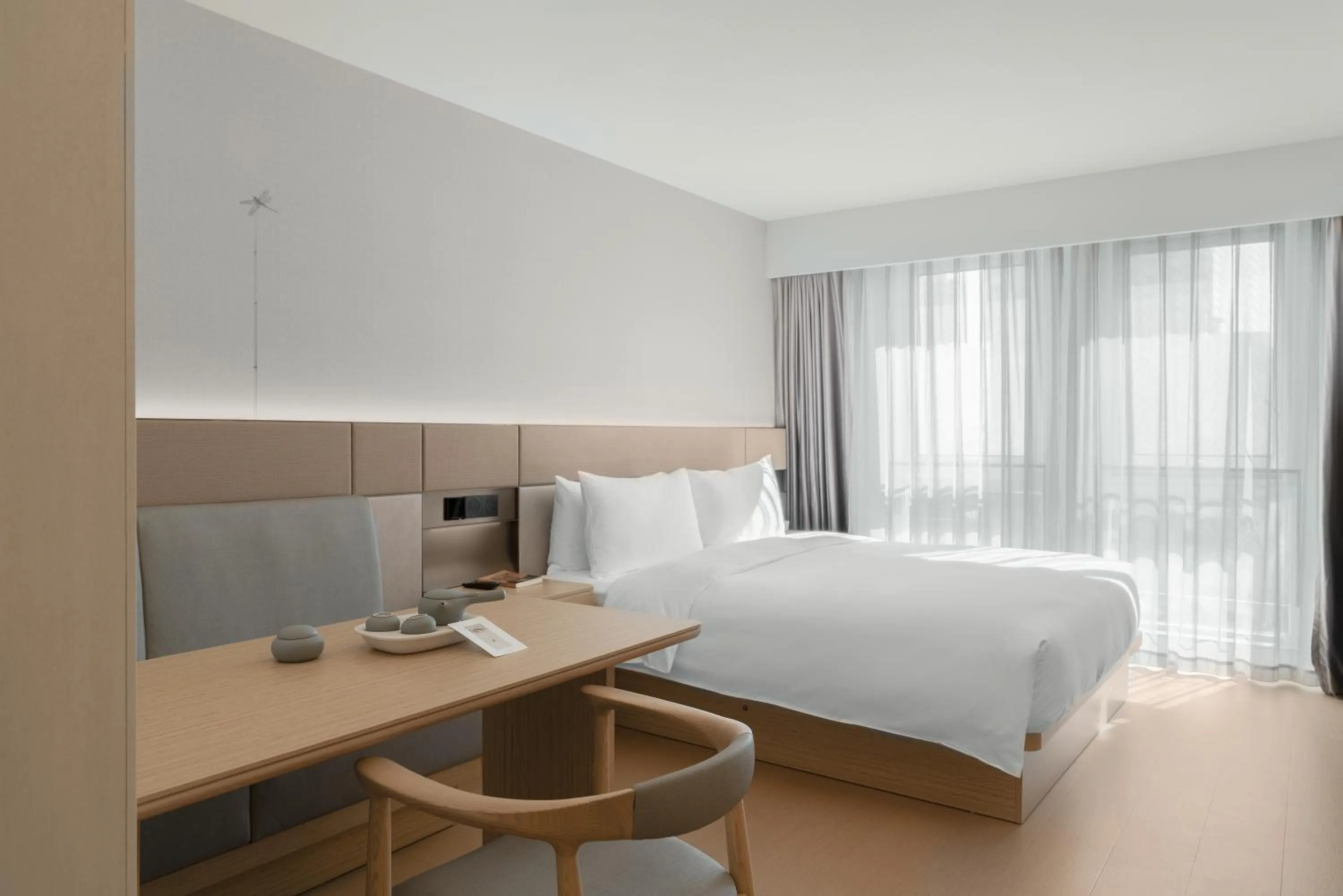 Bed in JI Hotel Shanghai Hongqiao Wuzhong Road