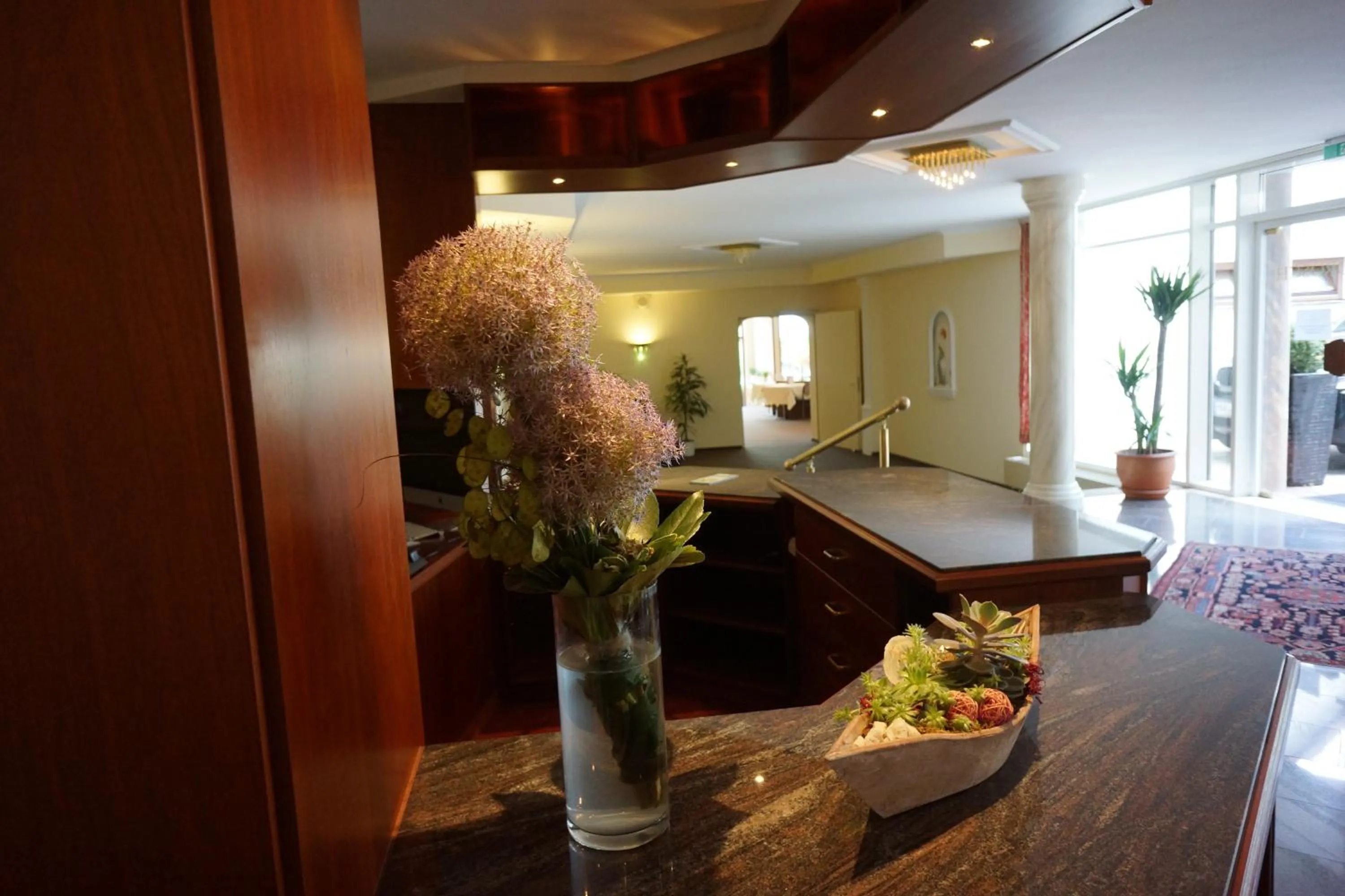 Lobby or reception in Hotel Lorösch