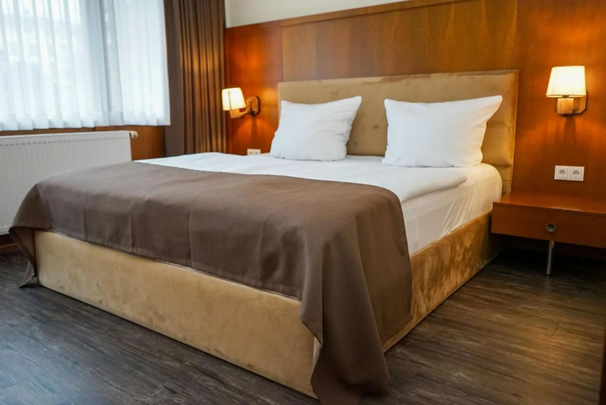 Bed in Hotel Lorösch