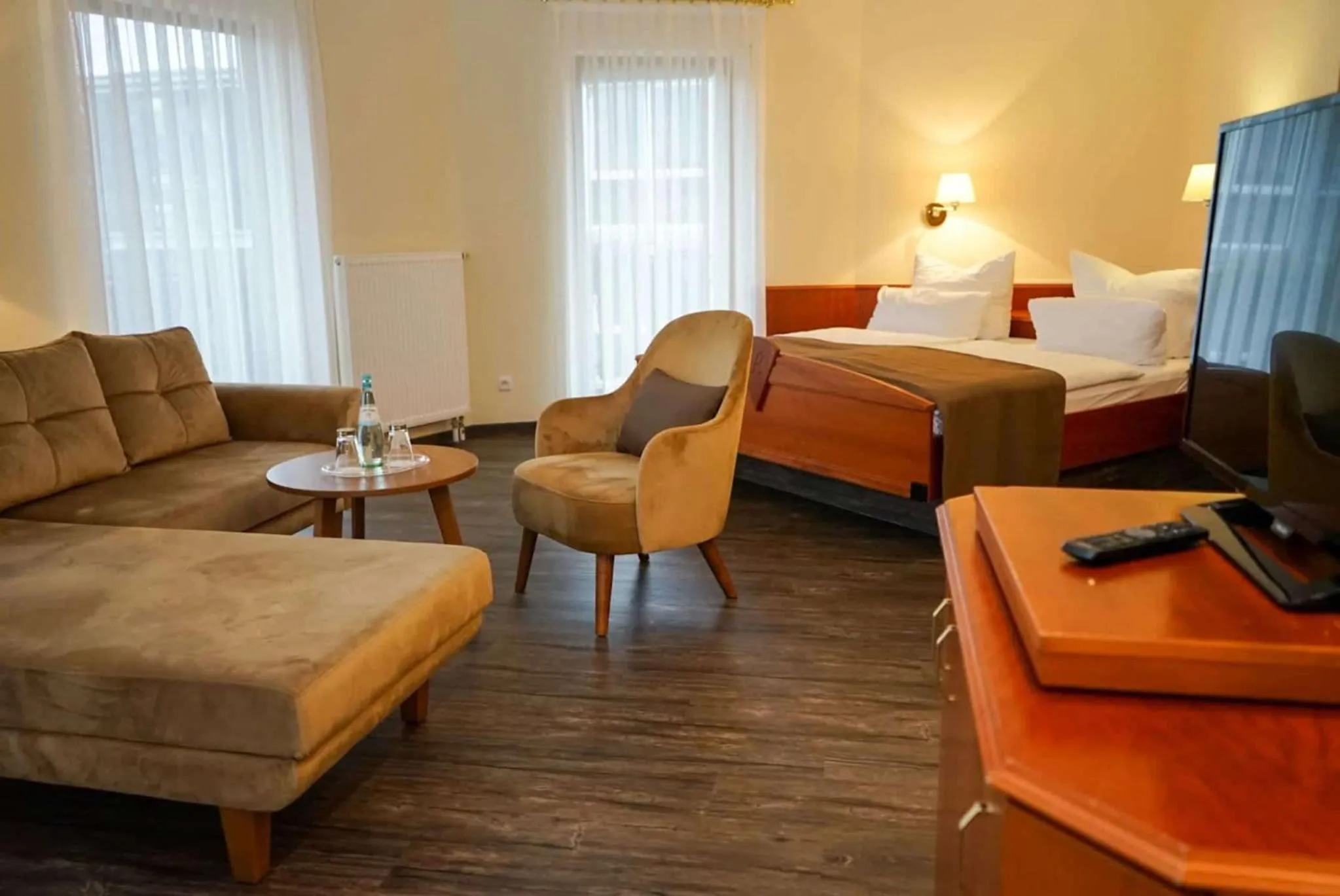 Bed in Hotel Lorösch