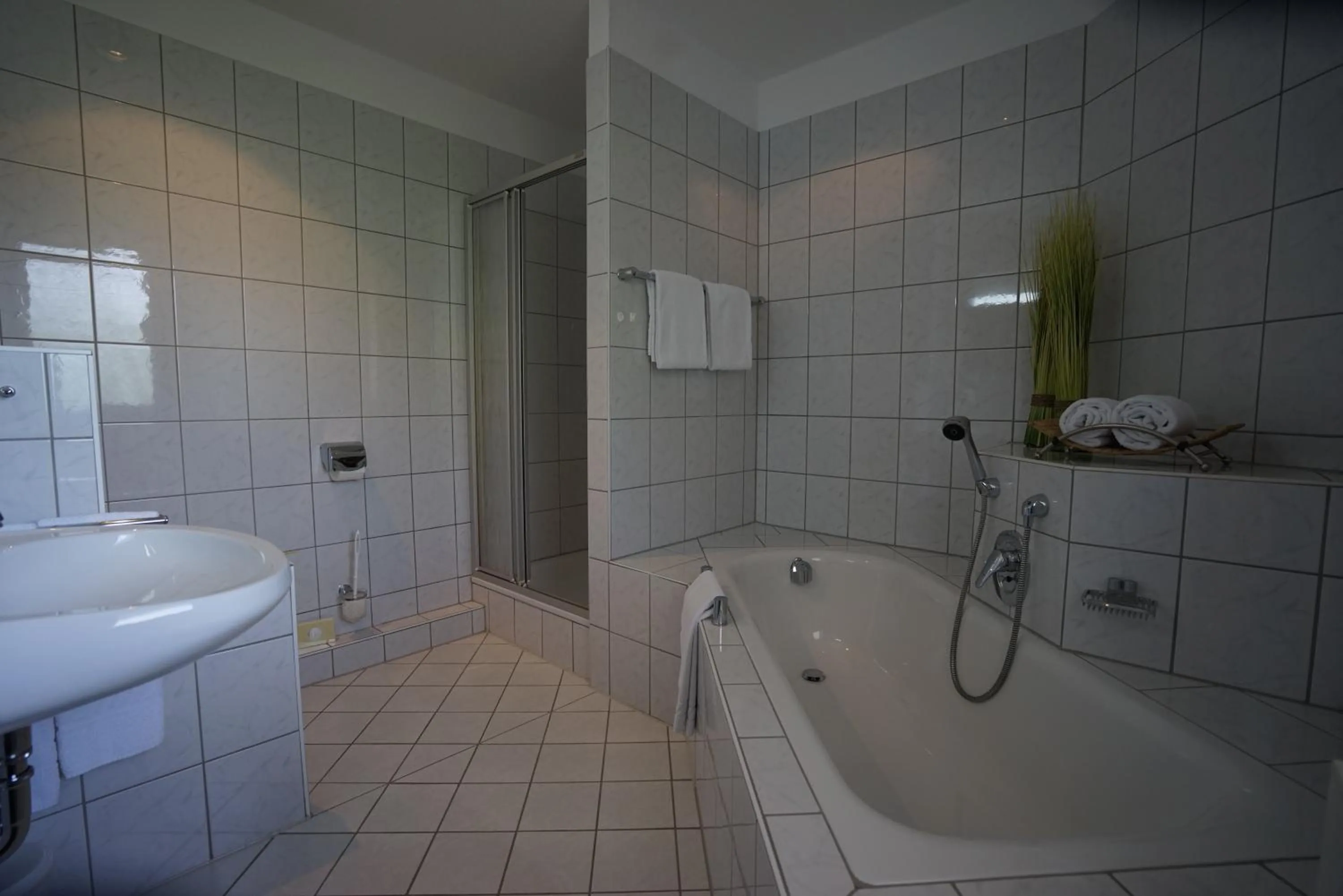 Bathroom in Hotel Lorösch