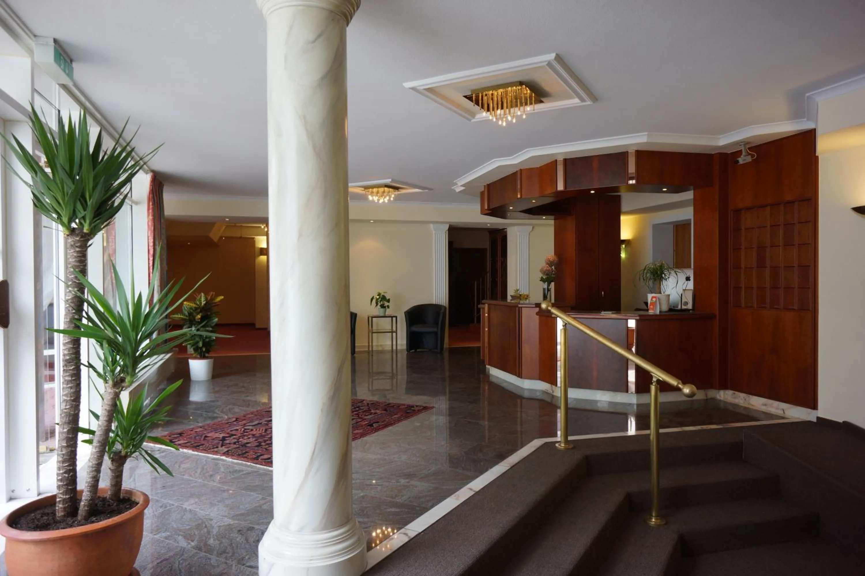 Lobby or reception in Hotel Lorösch