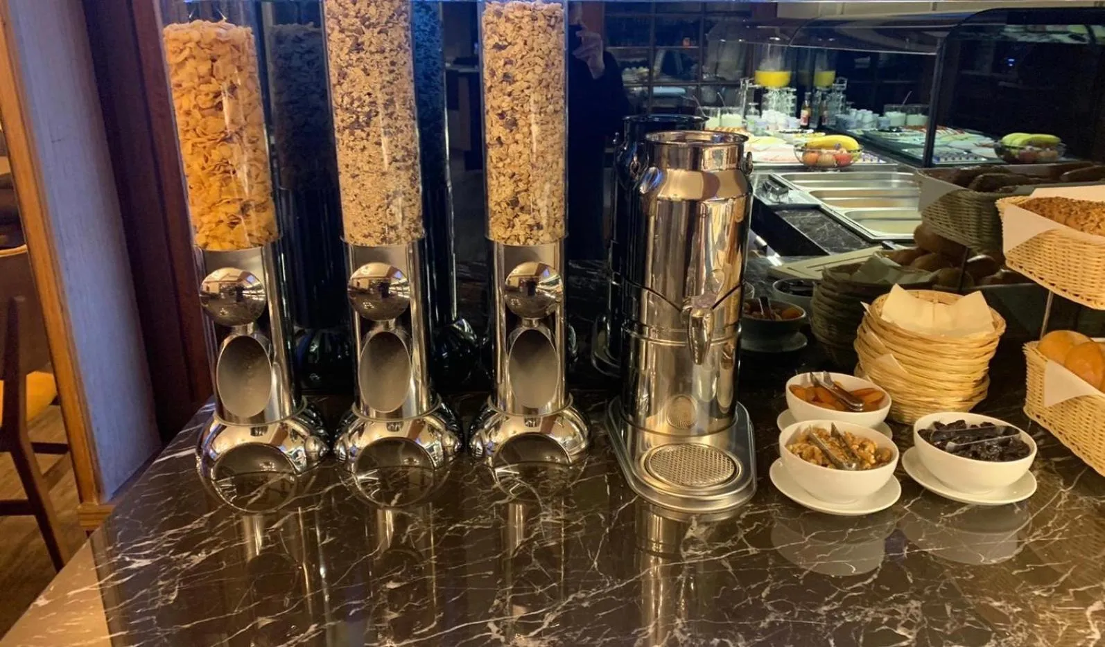 Buffet breakfast in Hotel Lorösch