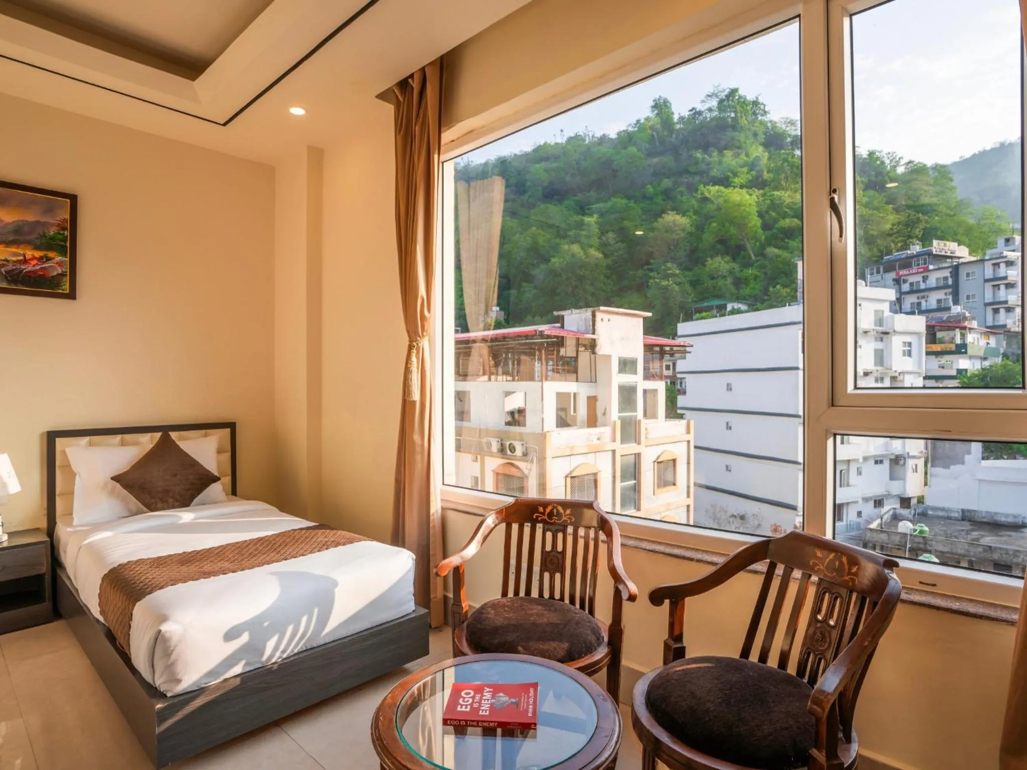 Bedroom, Bed in Moustache Select Rishikesh