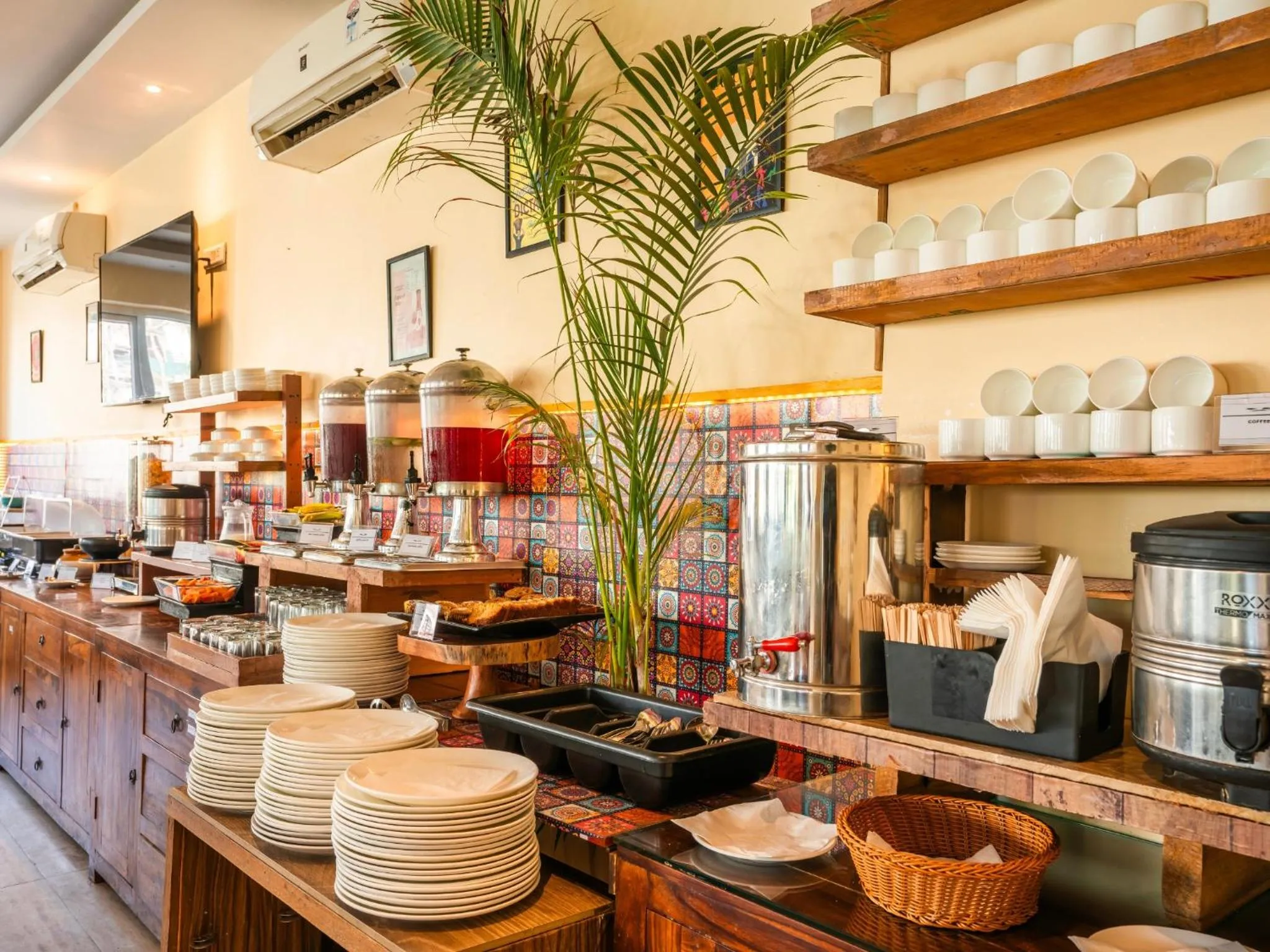 Food and drinks in Moustache Select Rishikesh