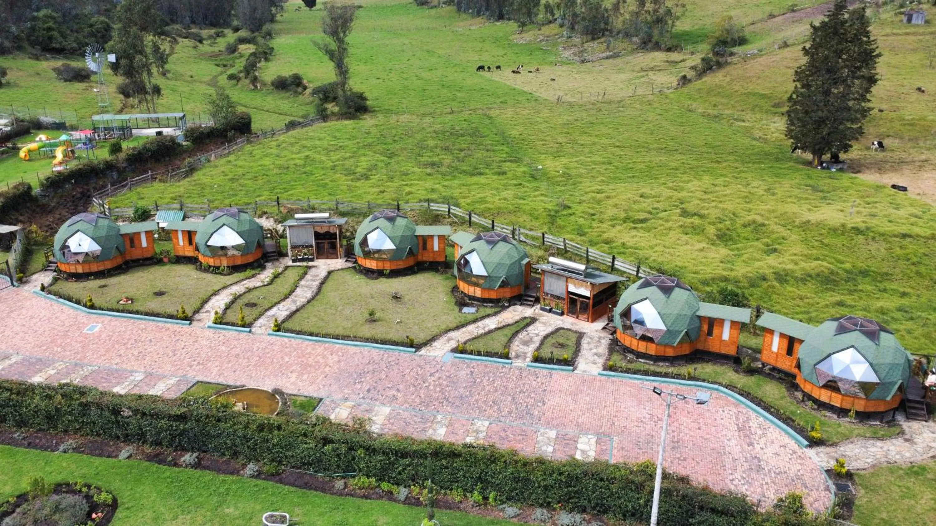 Property building, Bird's-eye View in Hotel La Libertad