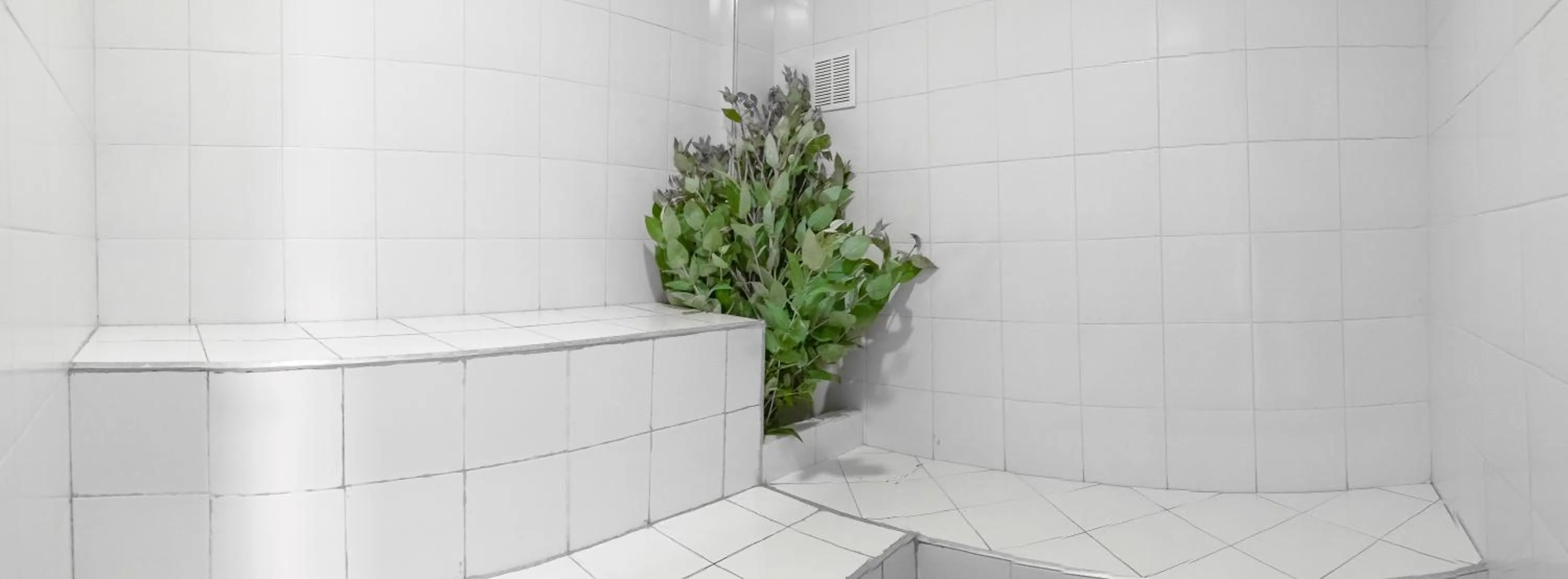 Steam room in Hotel La Libertad