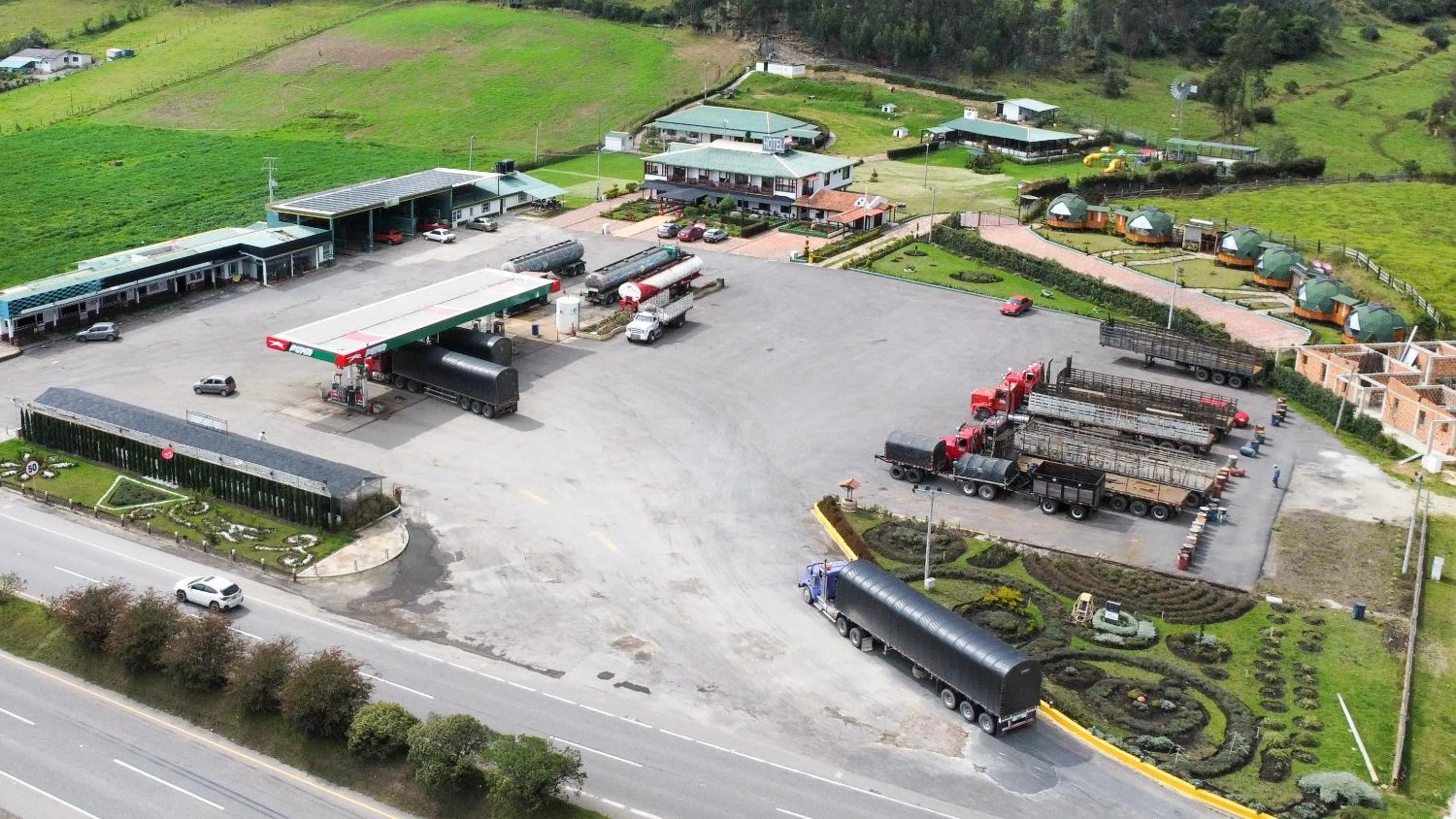 Neighbourhood, Bird's-eye View in Hotel La Libertad