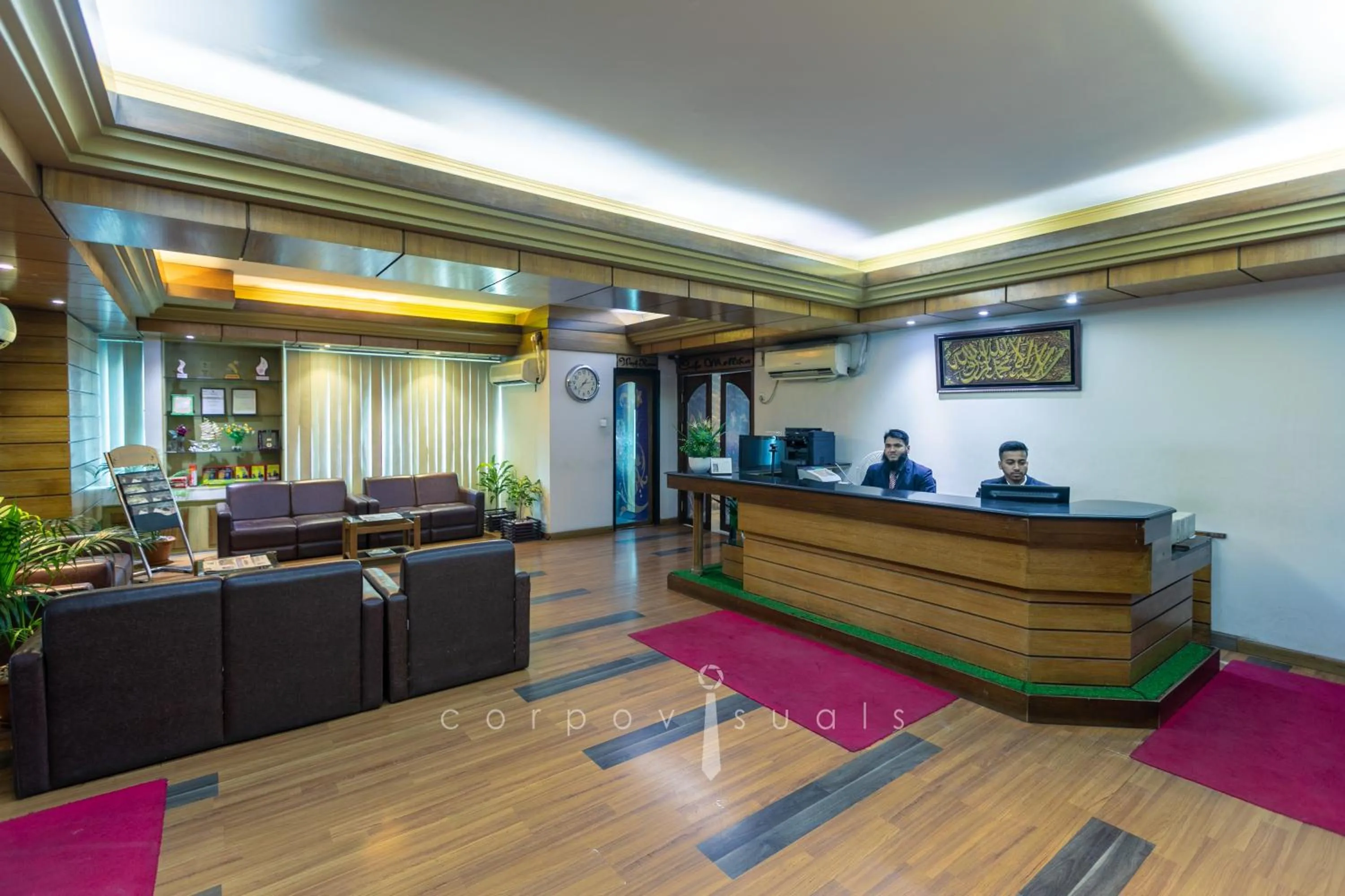 Lobby or reception in SEL Nibash Hotel & Serviced Apartments